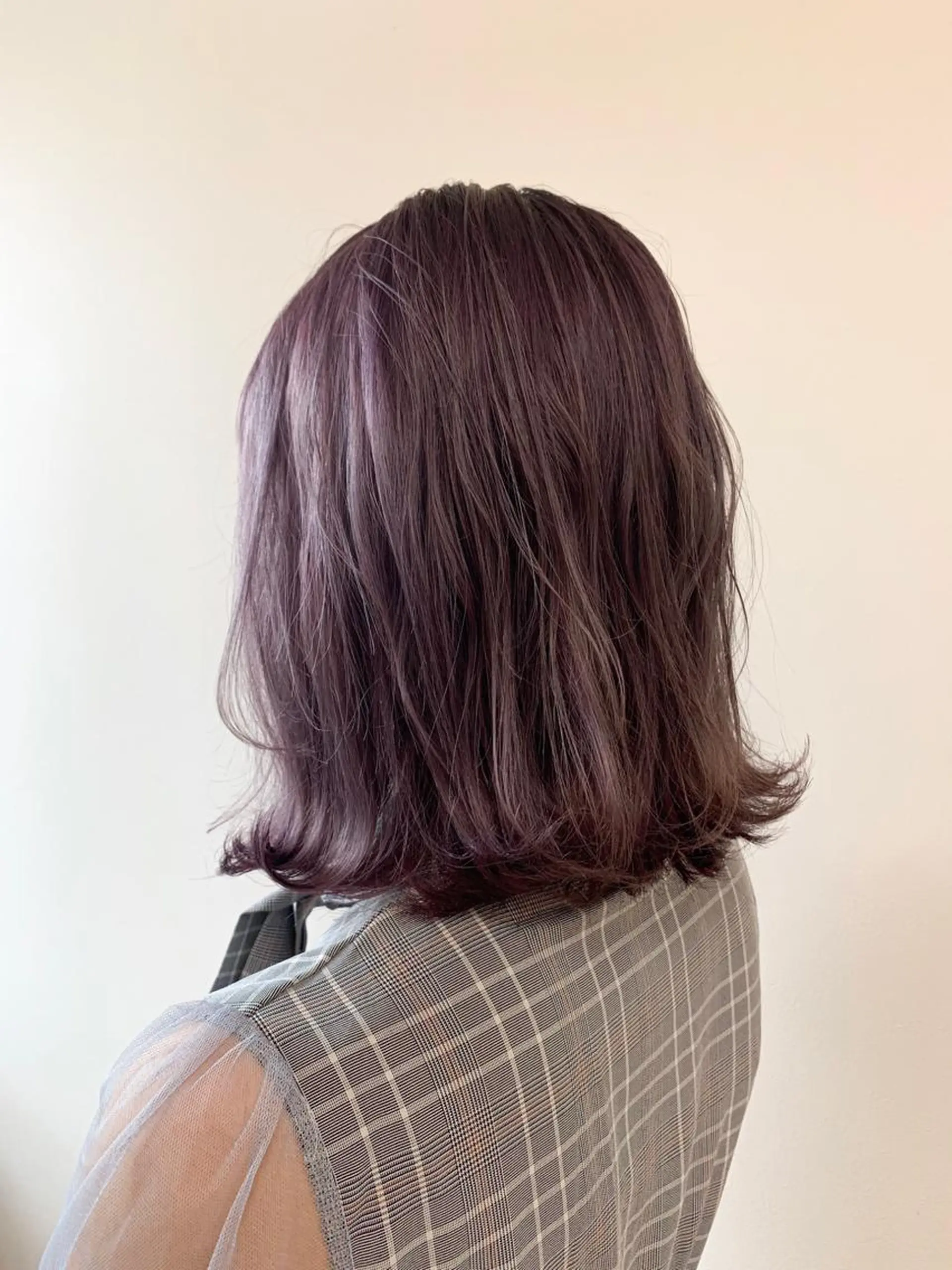 ミディアム カラー 透明感カラー ピンクカラー Roid 代表✨HIROのヘアスタイル