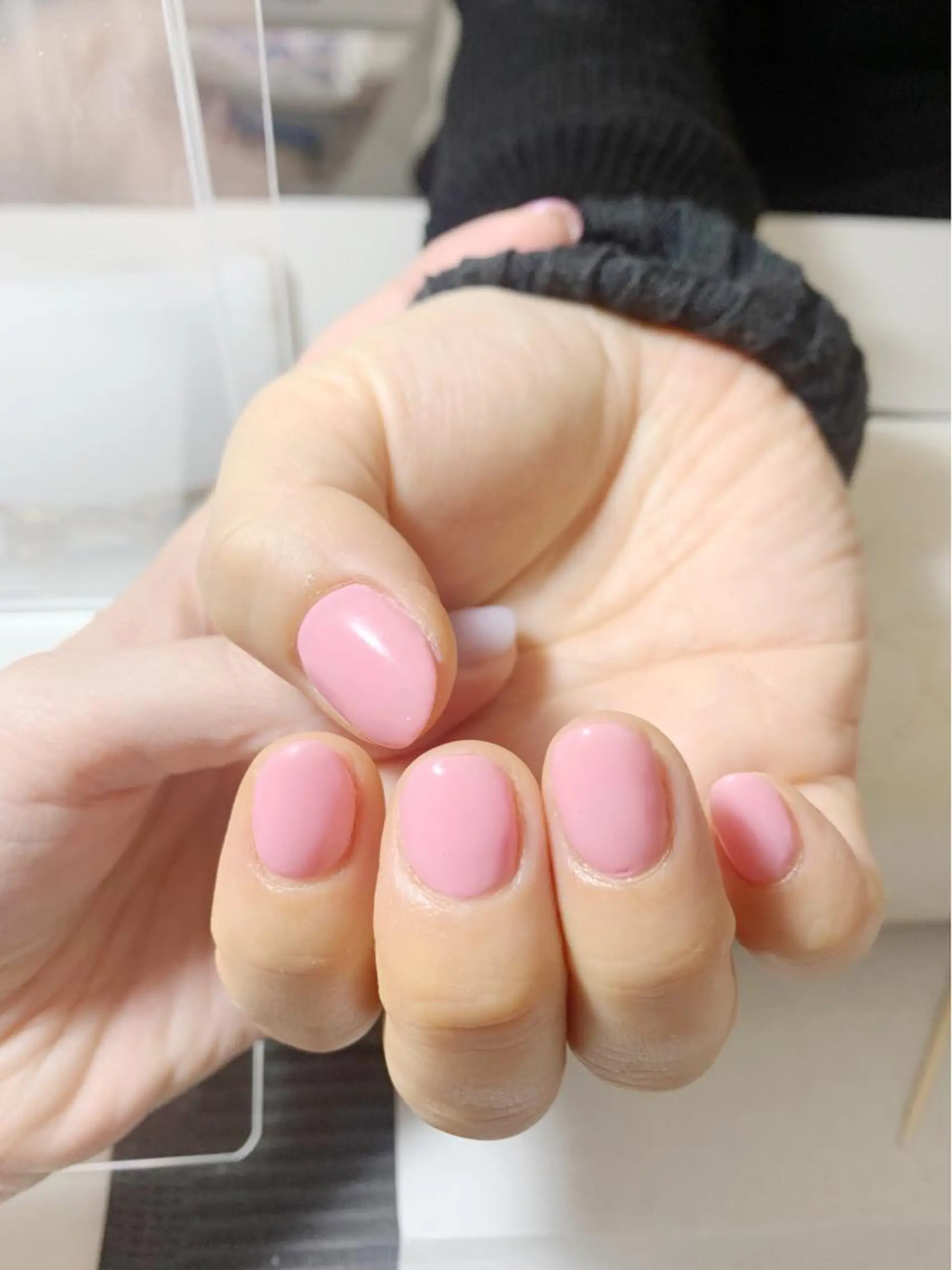 ネイル ワンカラーネイル ショートネイル salon EMANのネイルデザイン