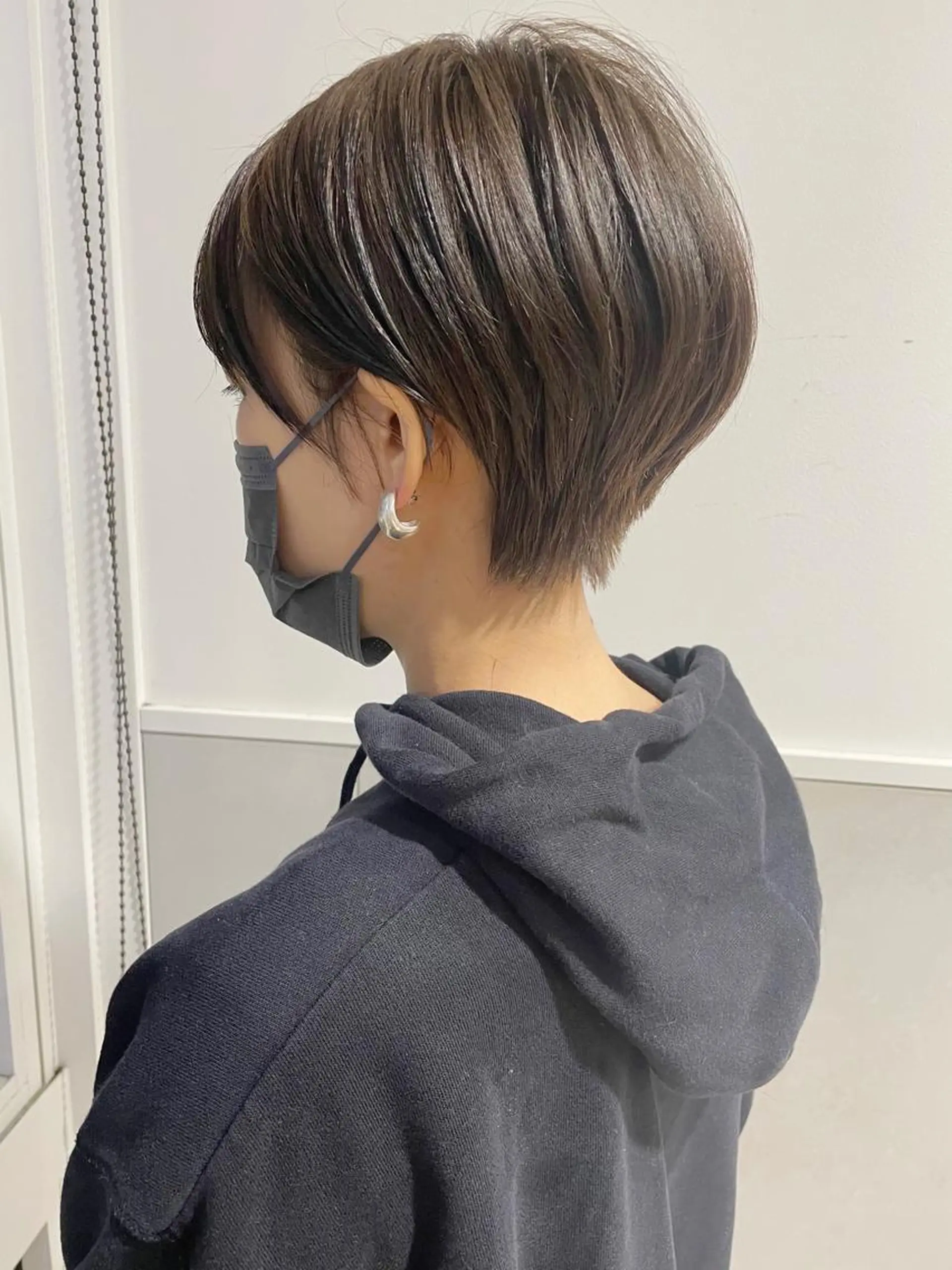 ショート カラー ショートヘア カット ヘアカラー トリートメント 齋藤 咲のヘアスタイル