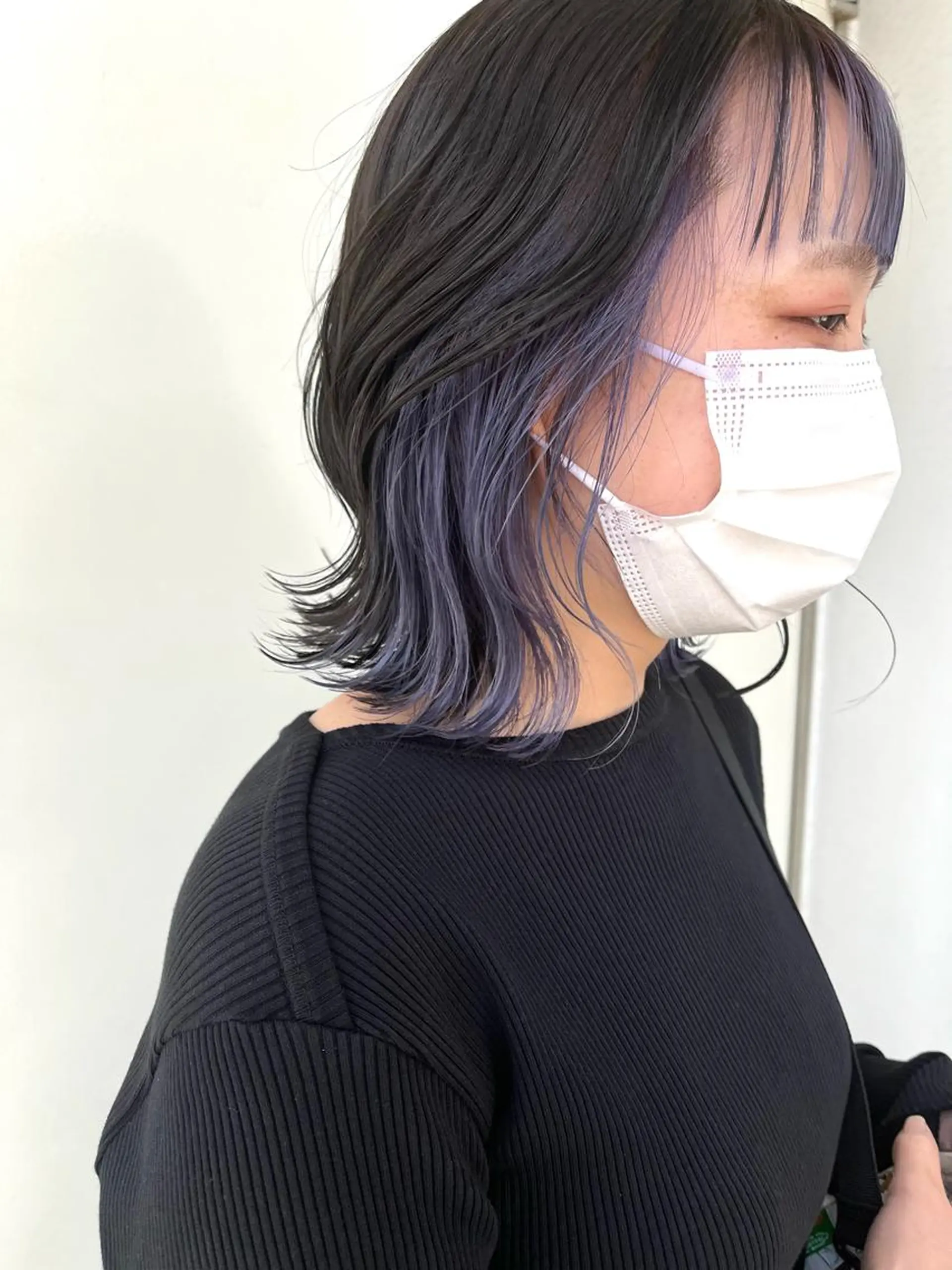 ミディアム カラー ヘアカラー Zina博多筑紫口_ aikaのヘアスタイル