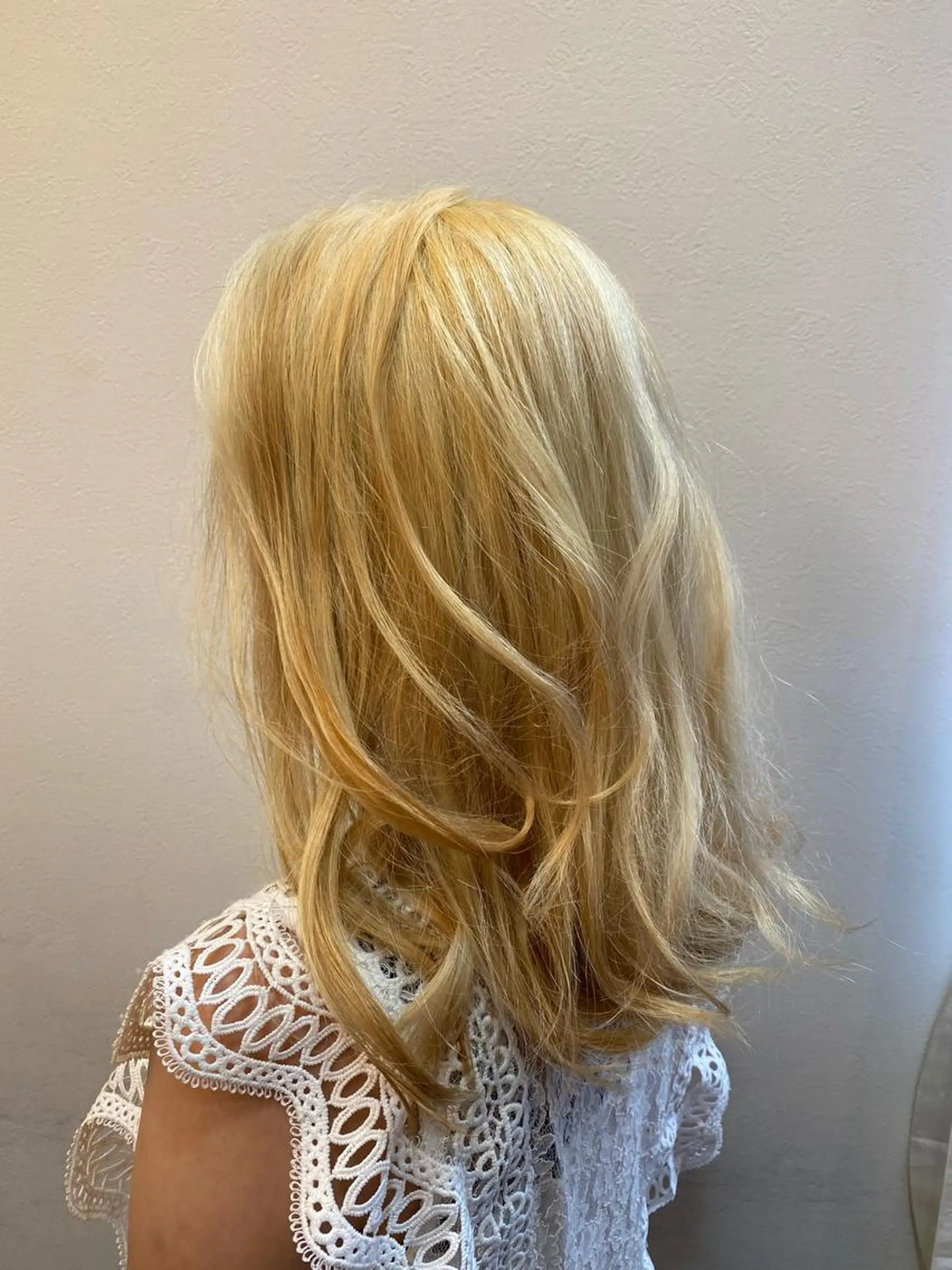 セミロング カラー ヘアカラー 田中 巧のヘアスタイル
