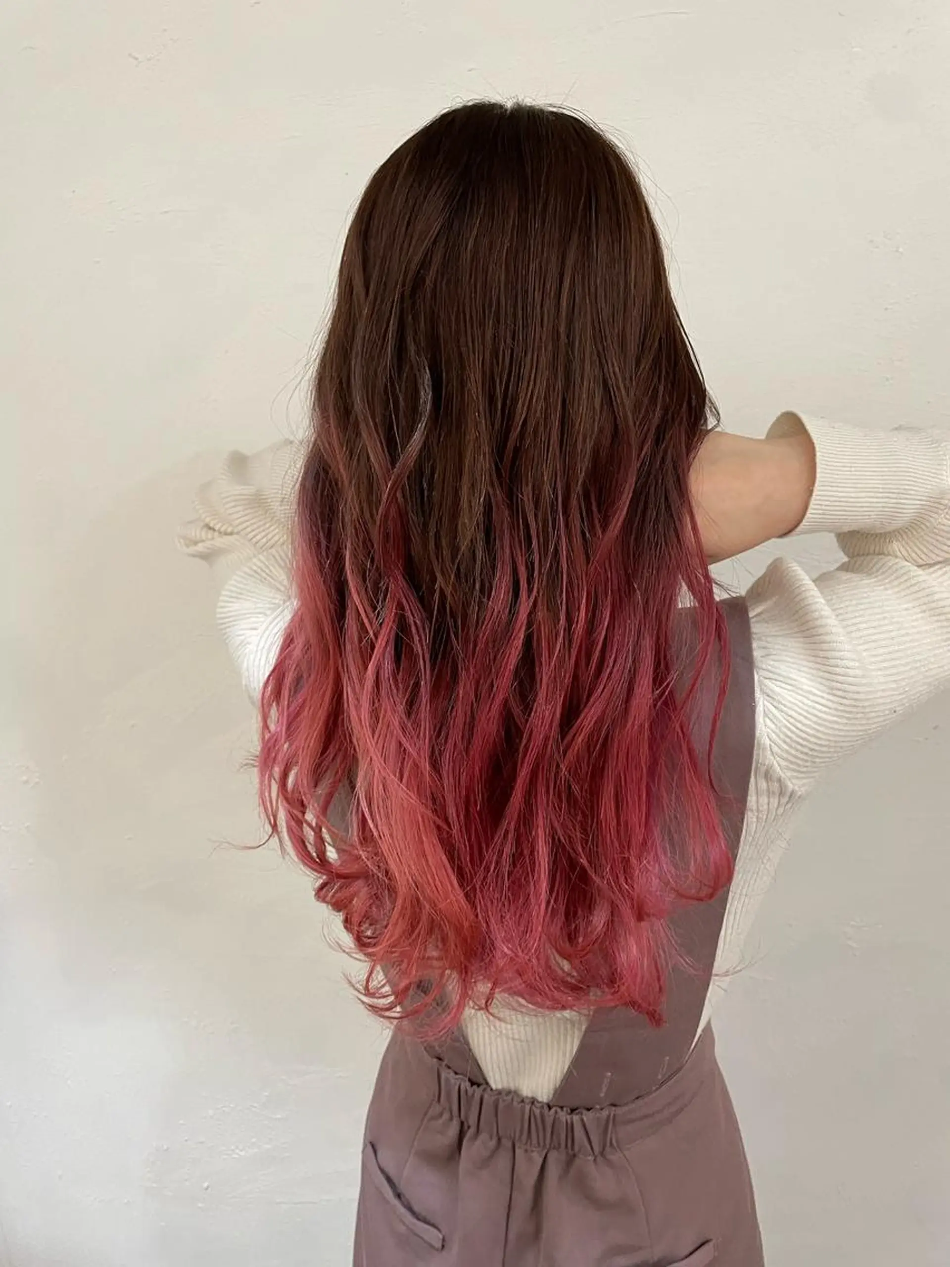 ロング カラー 冨木 雄斗のヘアスタイル