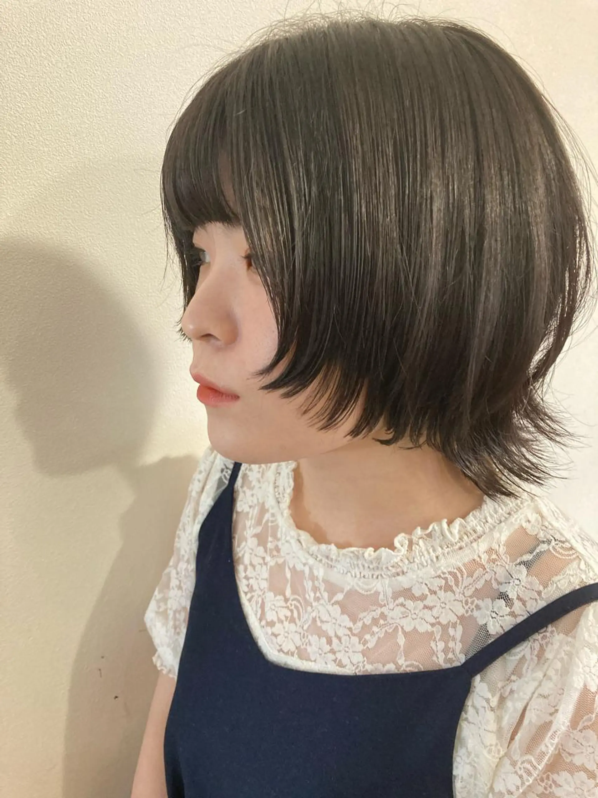 ミディアム カラー ウルフカット カット ヘアカラー トリートメント 🌸髪質改善特化🌸 店長　ゆうやのヘアスタイル