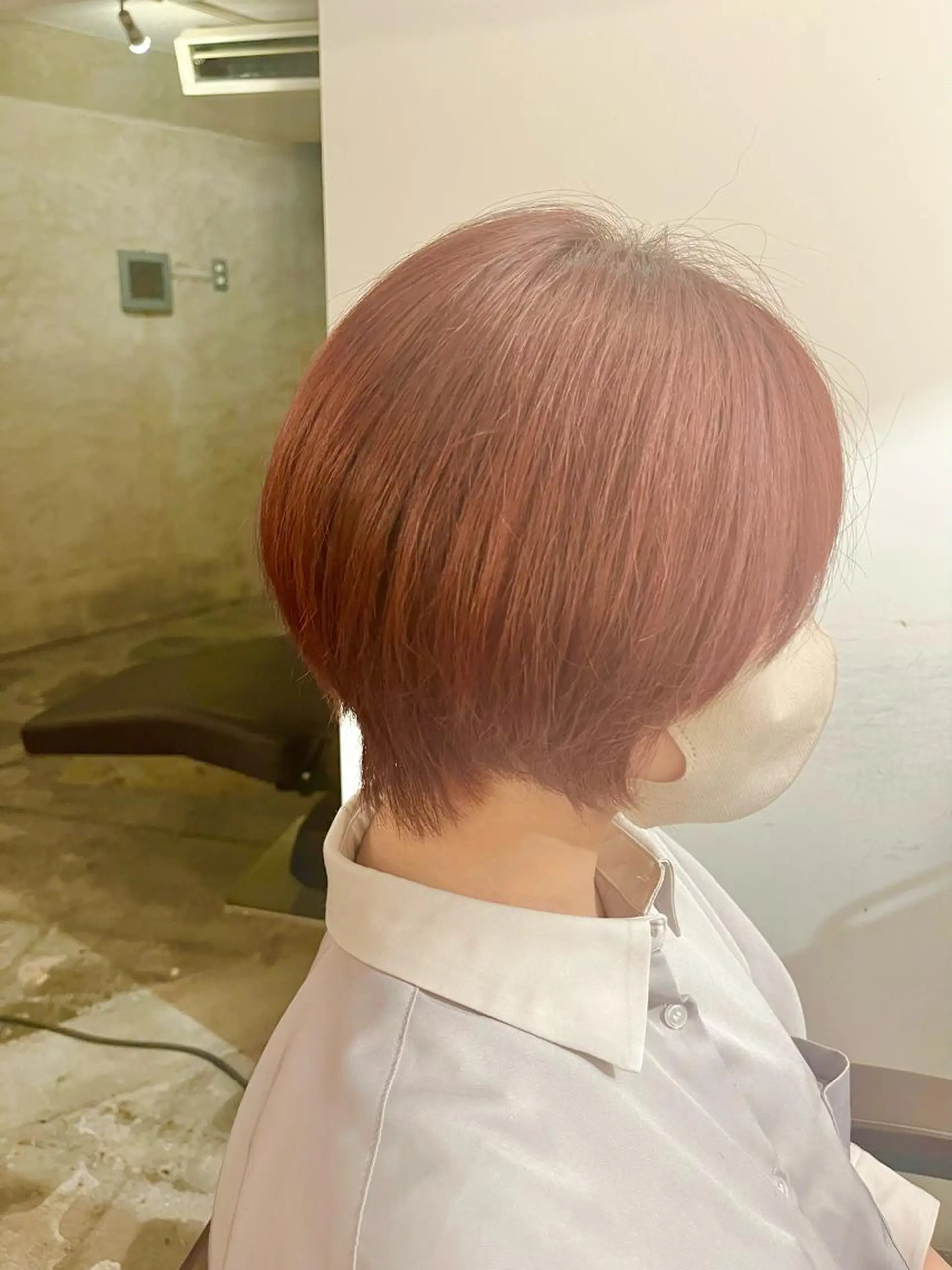 ショート カラー FUJINO RYOのヘアスタイル