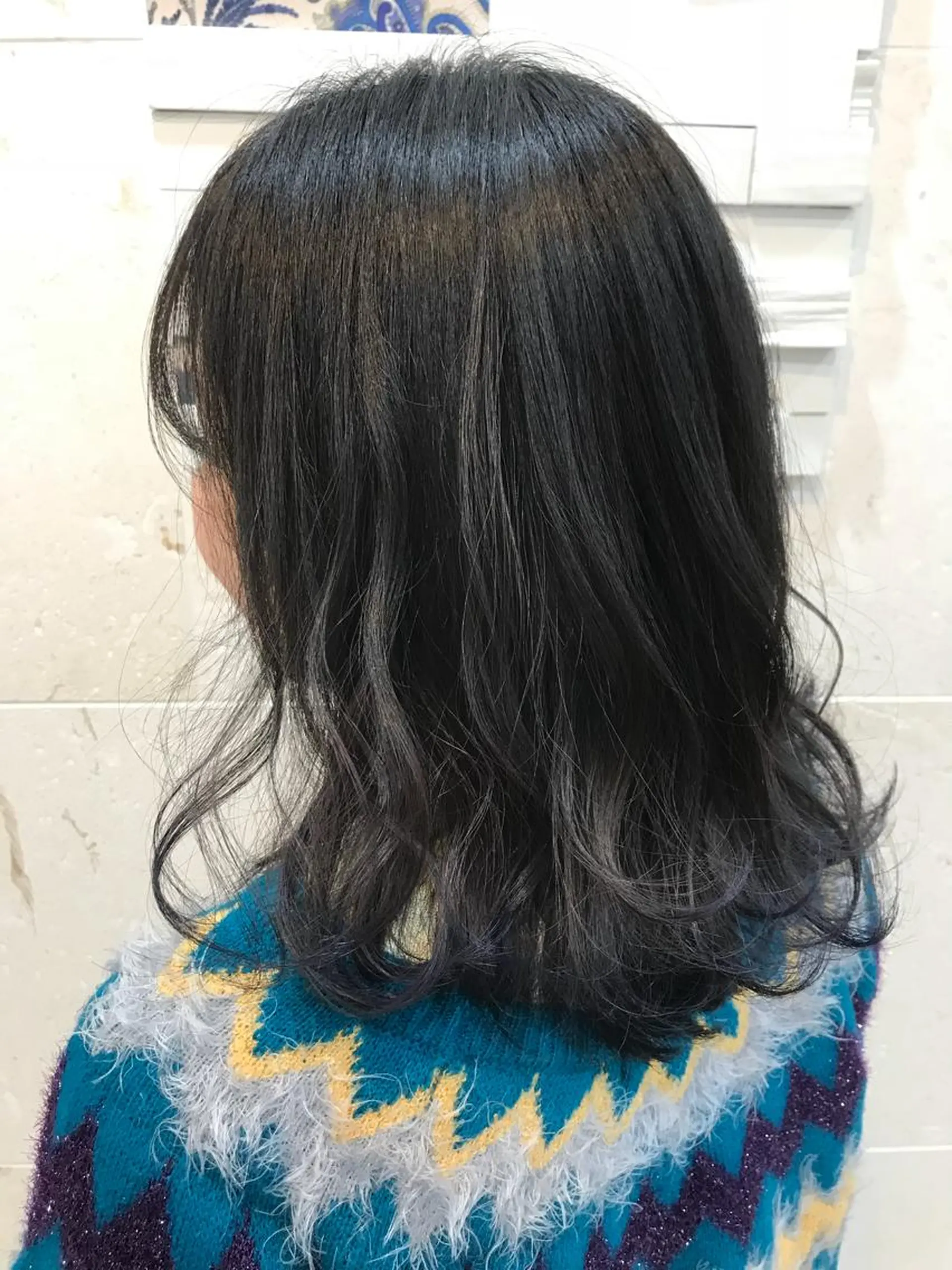 ミディアム カラー カット ヘアカラー トリートメント 💘カラー人気Ｎｏ. １💘SAYAのヘアスタイル