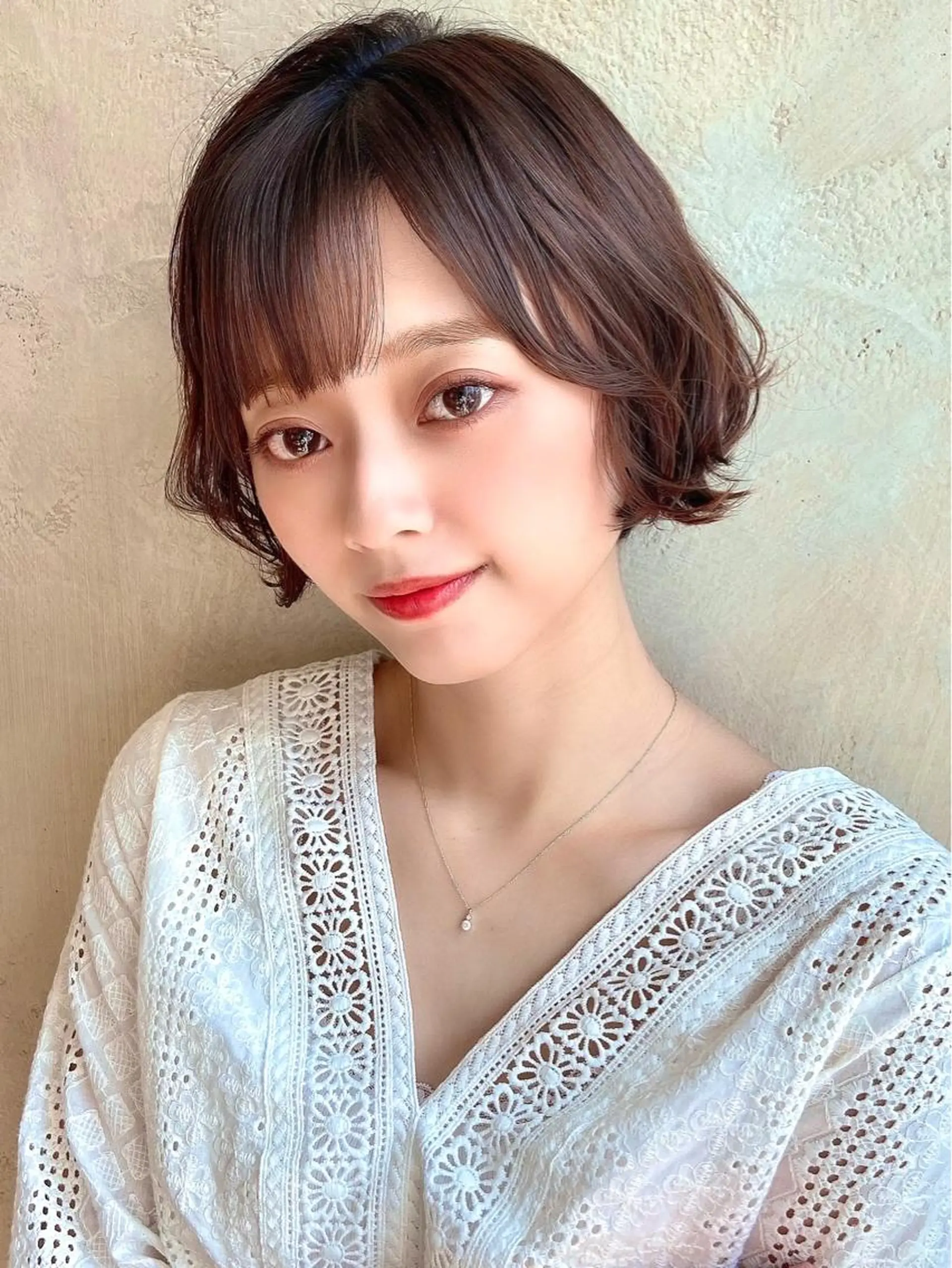 ショート カラー パーマ ヘアアレンジ ショートボブ ボブ 似合わせカット ショートヘア Surpass所属・🌈小顔似合わせ SHIHO🌈のヘアスタイル