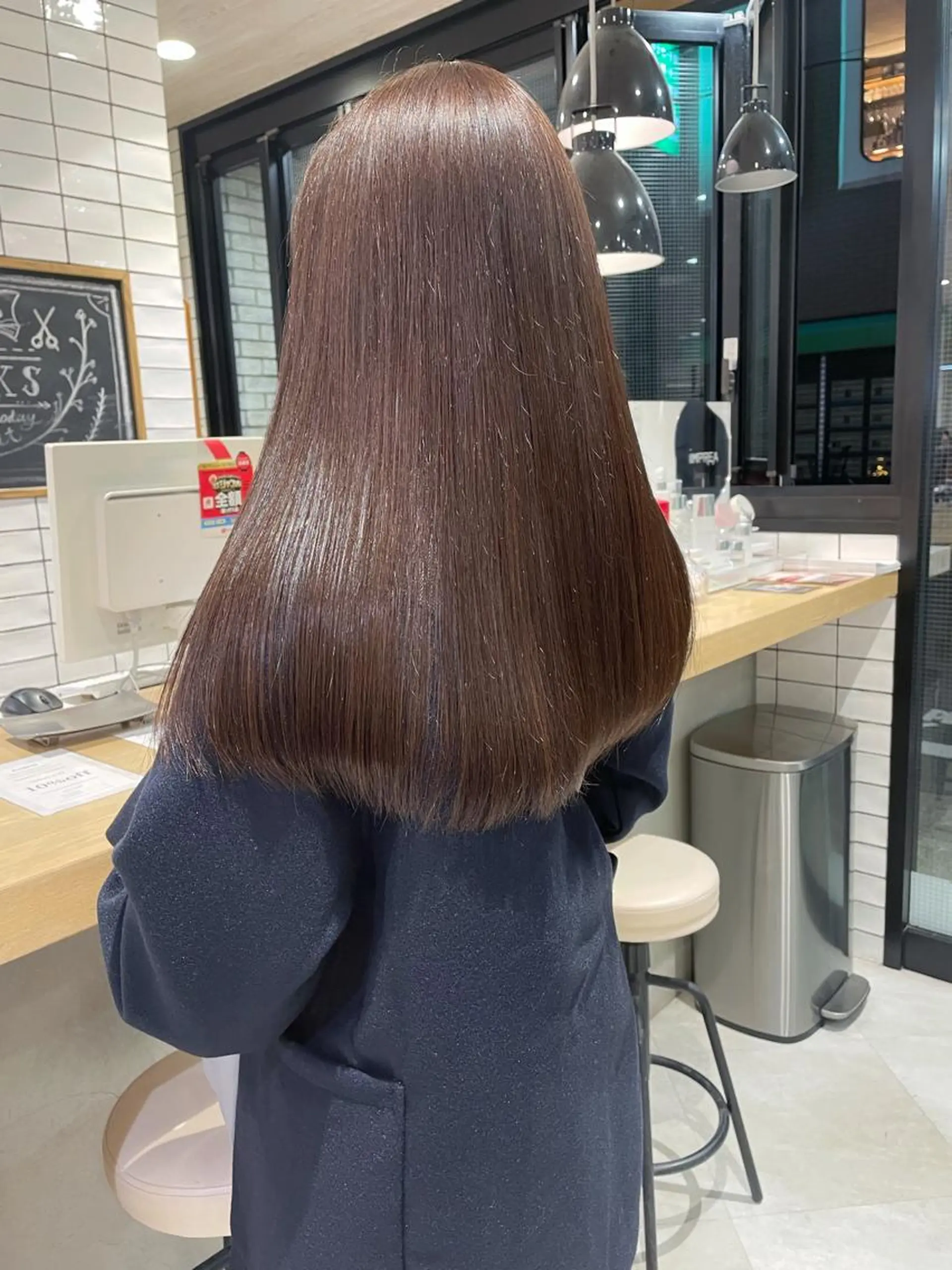 セミロング カラー トリートメント haru/レイヤー/ ウルフのヘアスタイル