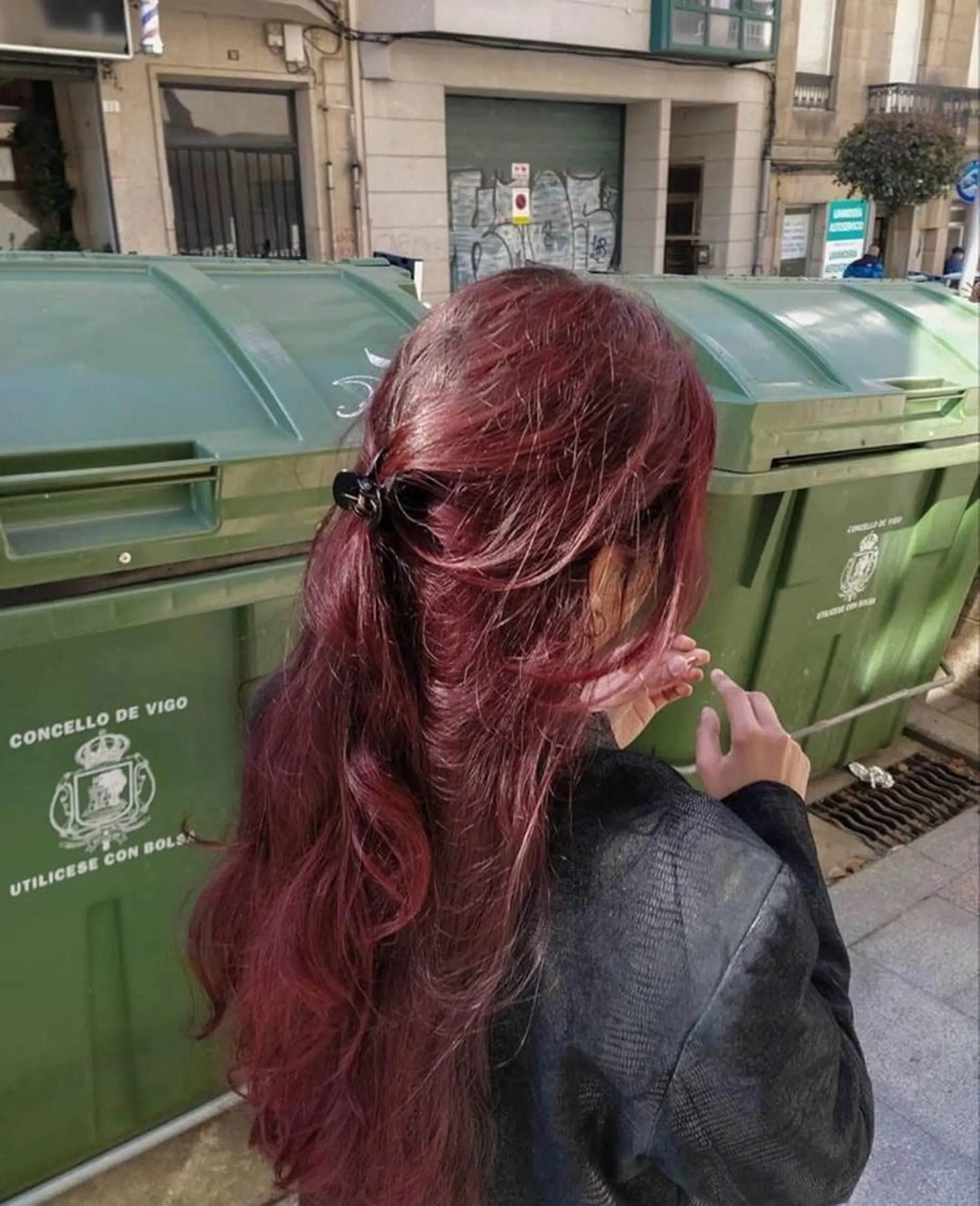 ロング カラー ヘアアレンジ TALO所属・似合わせレイヤーカ ット　ʚɞ riiのヘアスタイル