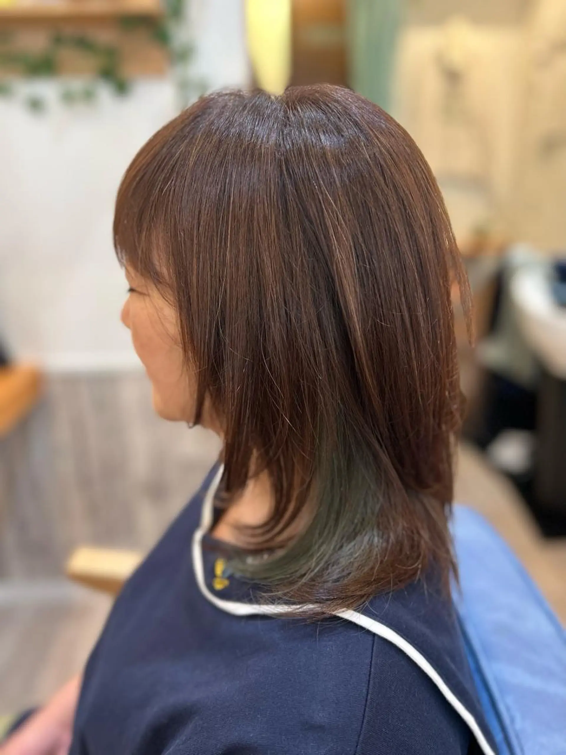 ミディアム カラー カット ヘアカラー トリートメント Hair  salon Orchid所属・✨透明感カラー✨小形 大美✨のヘアスタイル