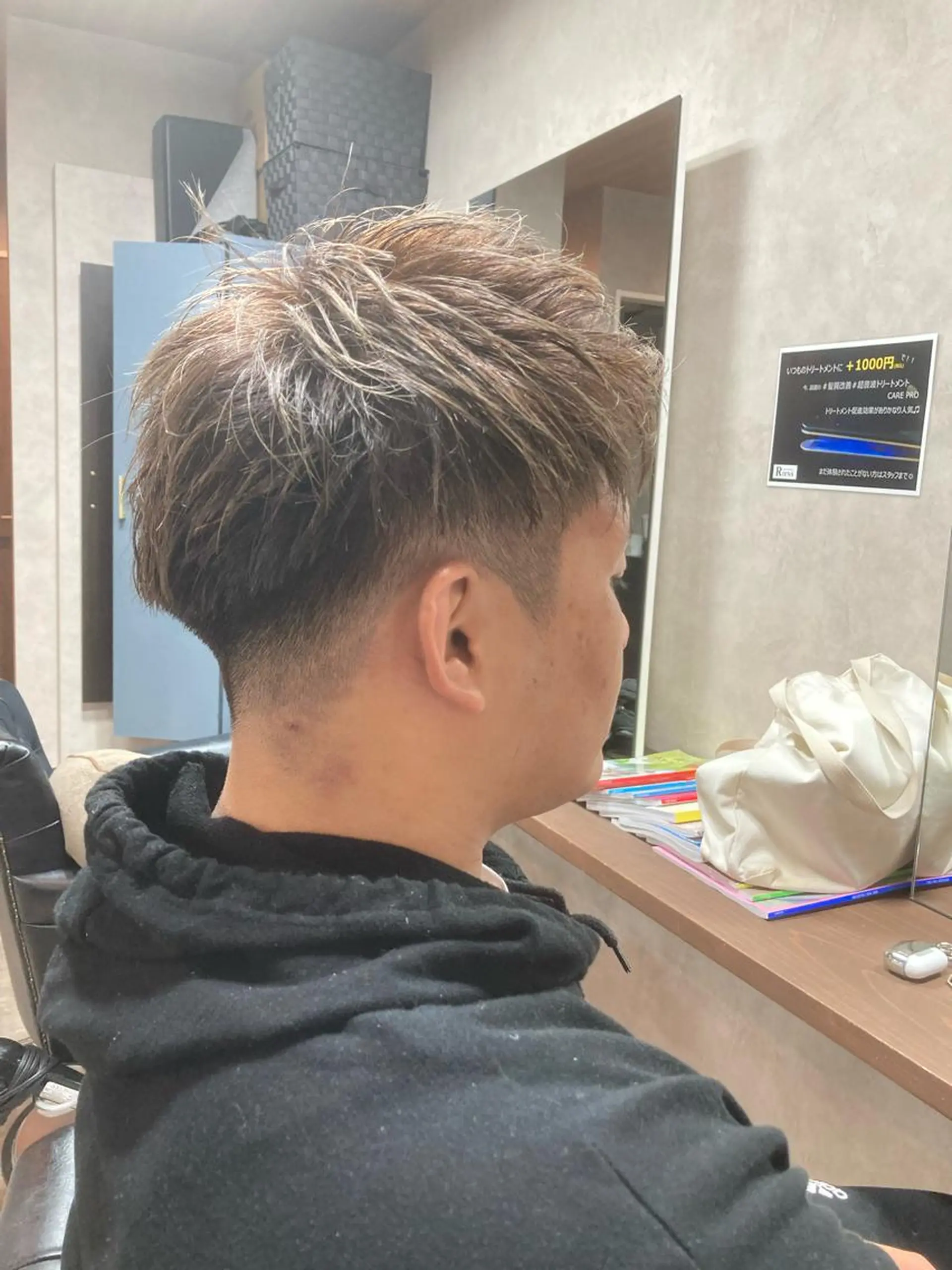 メンズ カット RIENS xrea一樹のヘアスタイル