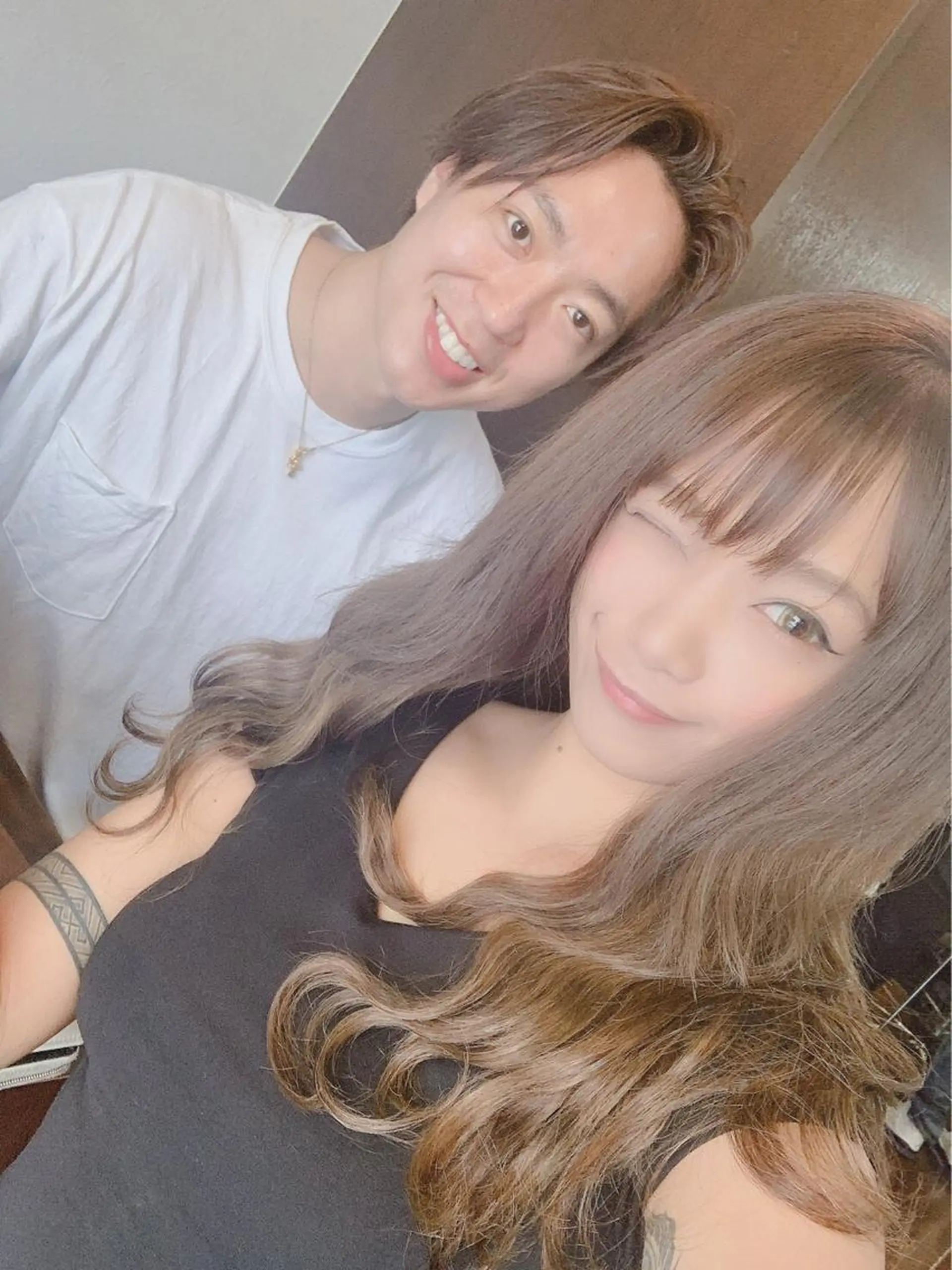 ロング カラー ヘアアレンジ 編み込みエクステ エクステ ロング ALLY（アリー）所属・ミニモお気に入り数 No.1宍戸雄弥のヘアスタイル