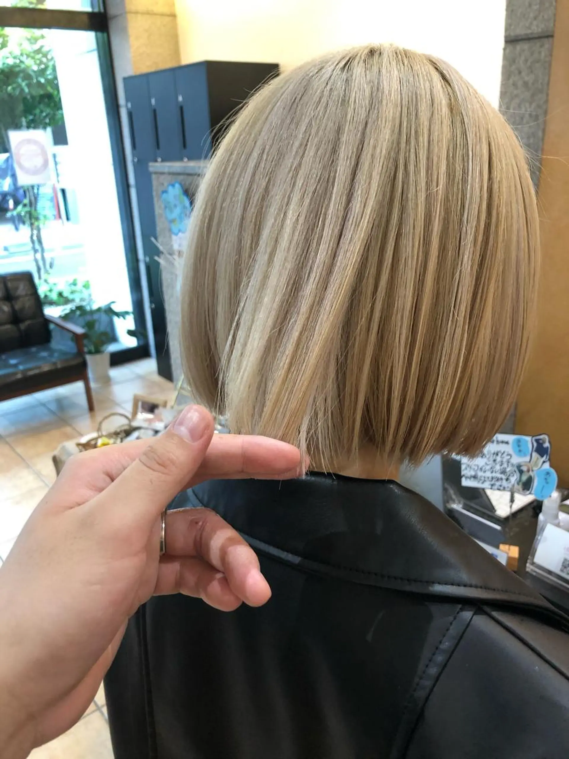 ショート カラー olino 【オリノ】西田辺のヘアスタイル
