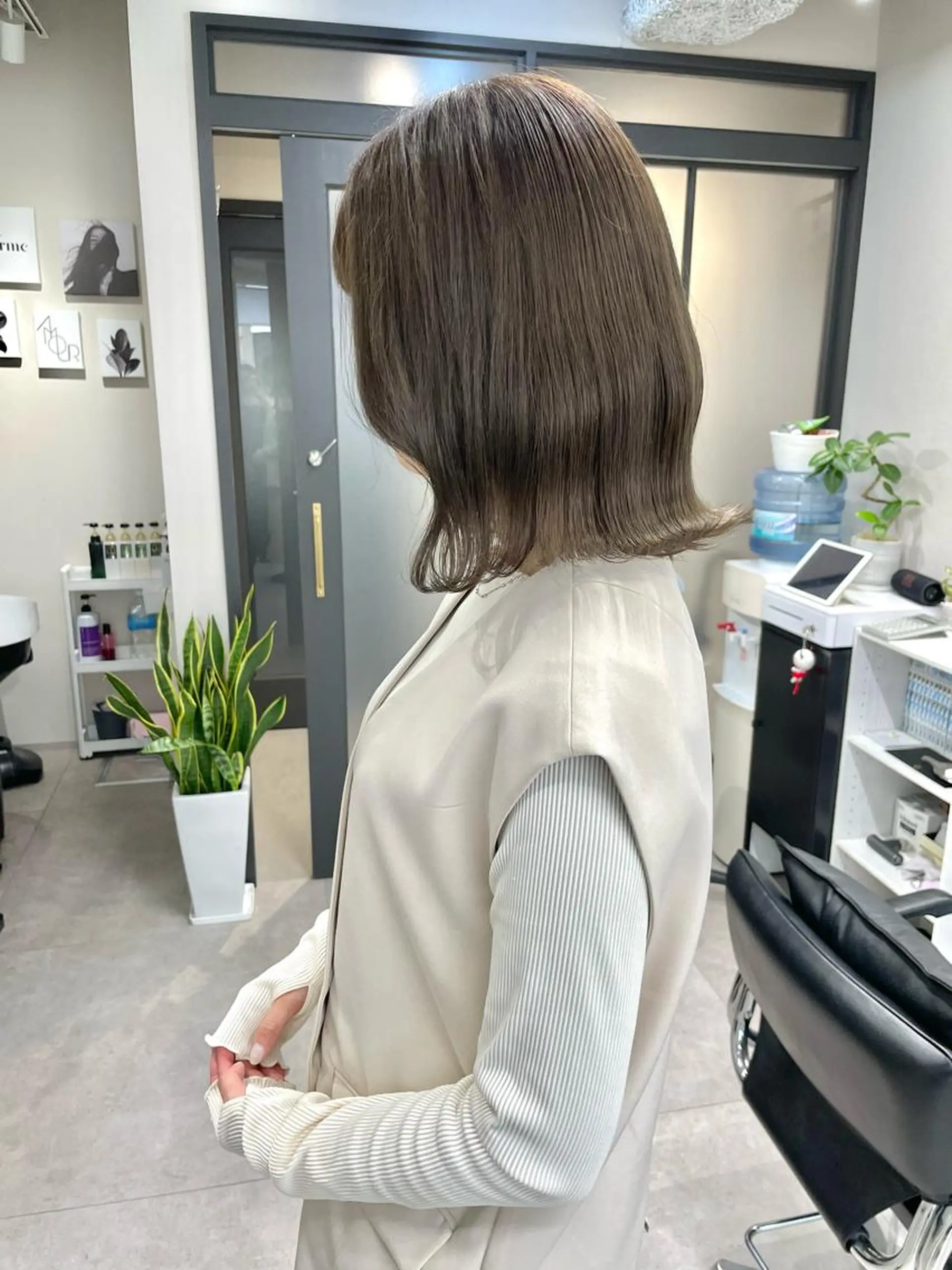 ミディアム ヘアカラー 🌸インナーカラー 🌸藤井春華のヘアスタイル