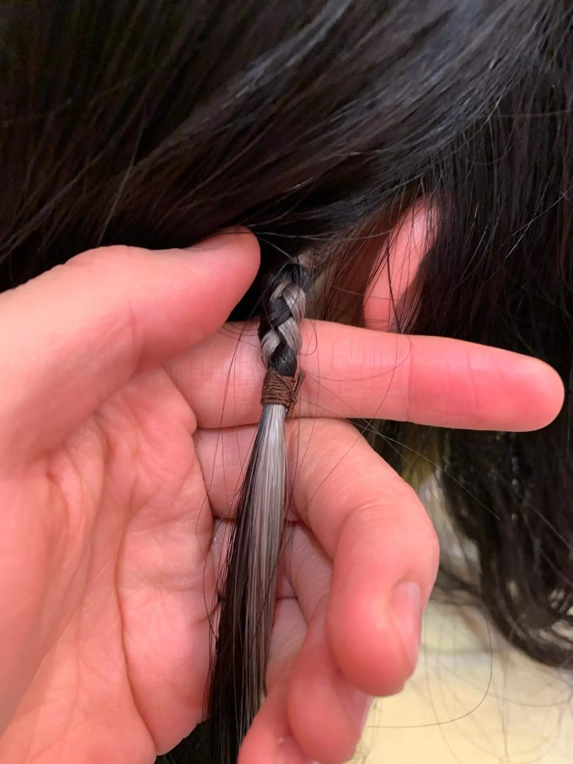 エクステ たけい ゆうきのヘアスタイル