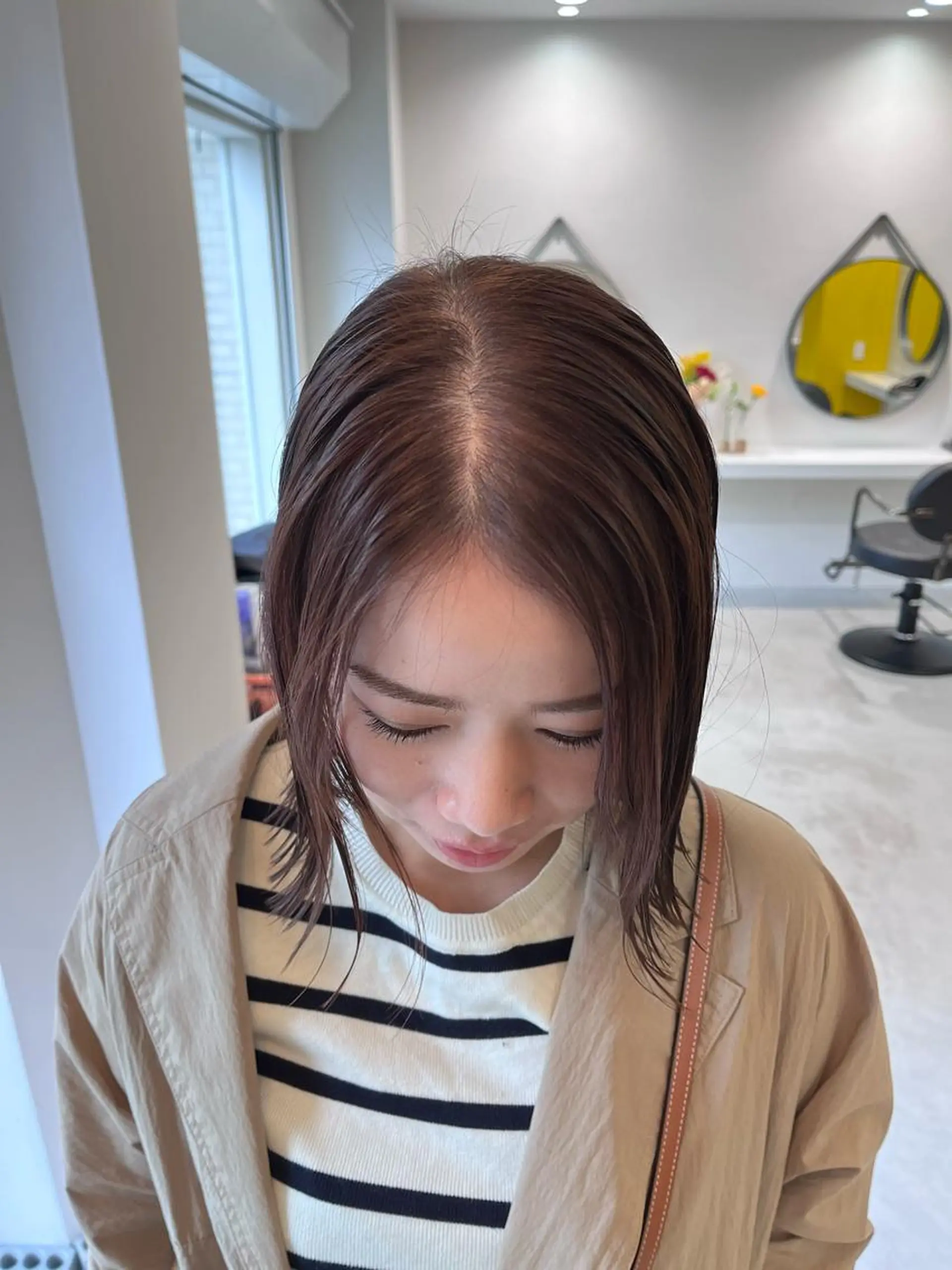 ミディアム カット ヘアカラー トレンドヘア◎ 店長 清原佑太のヘアスタイル