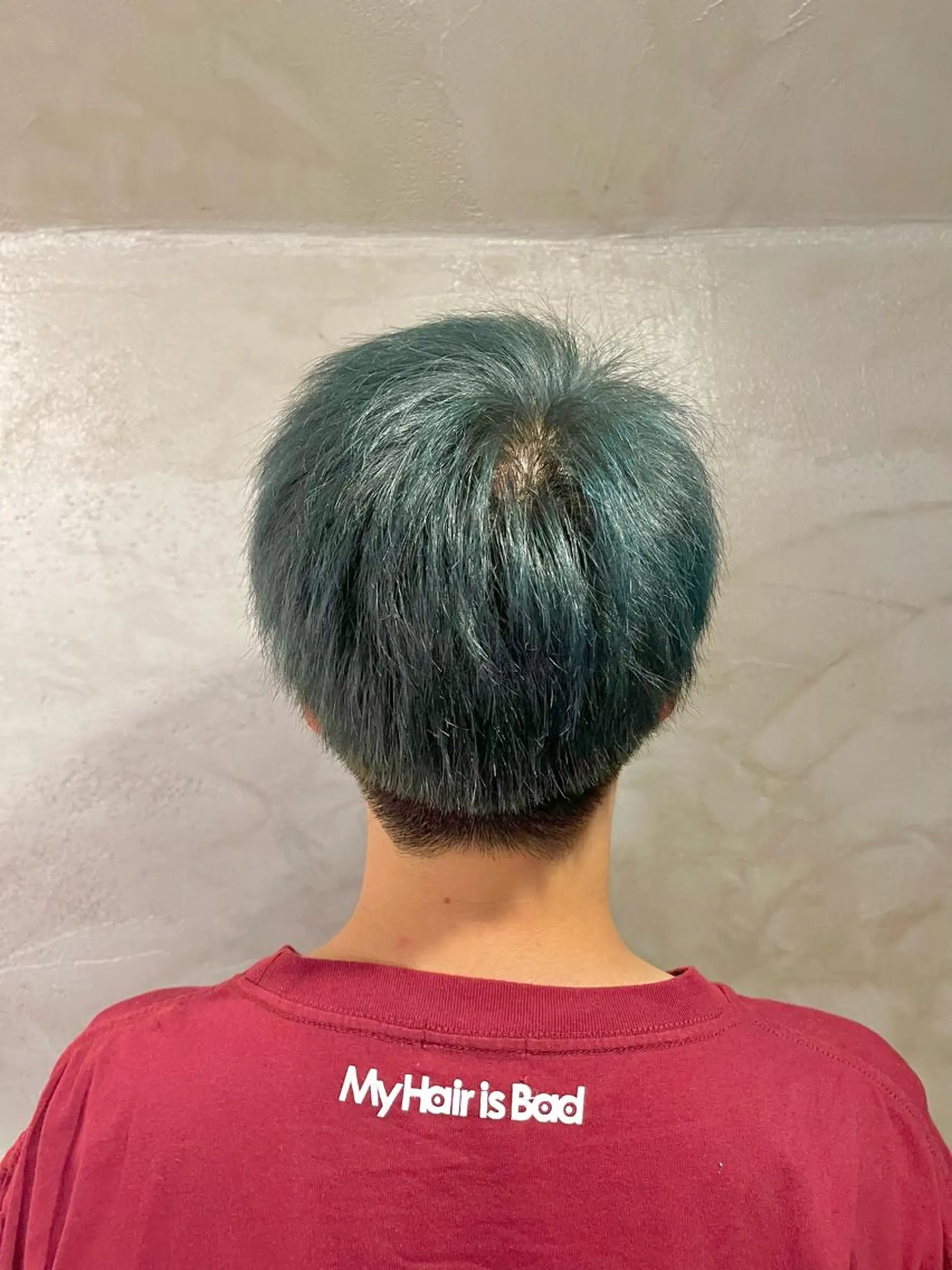 カラー メンズ ヘアカラー FUJINO RYOのヘアスタイル