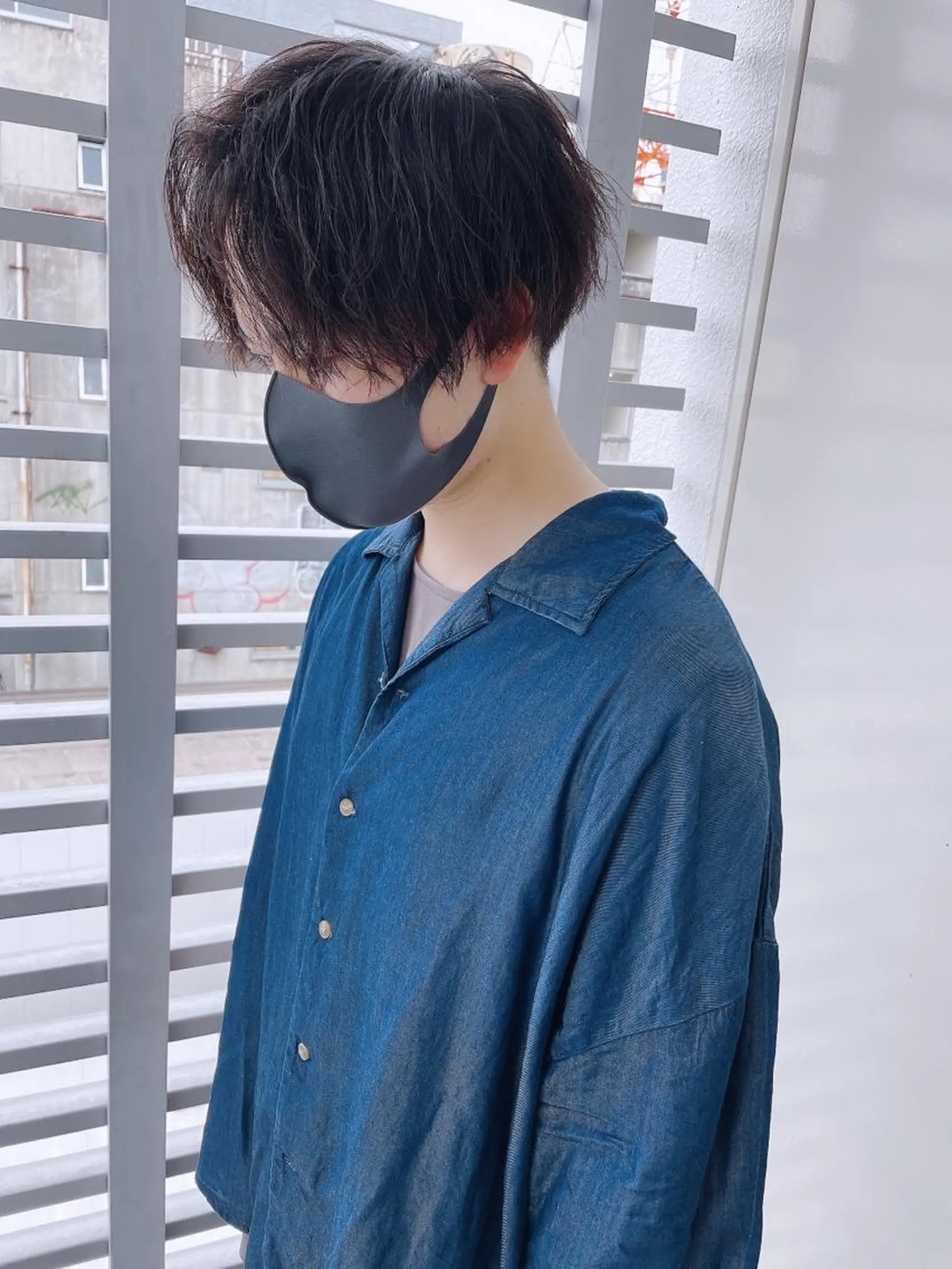 ショート パーマ ヘアアレンジ メンズ メンズZina代表 田端 麗治のヘアスタイル