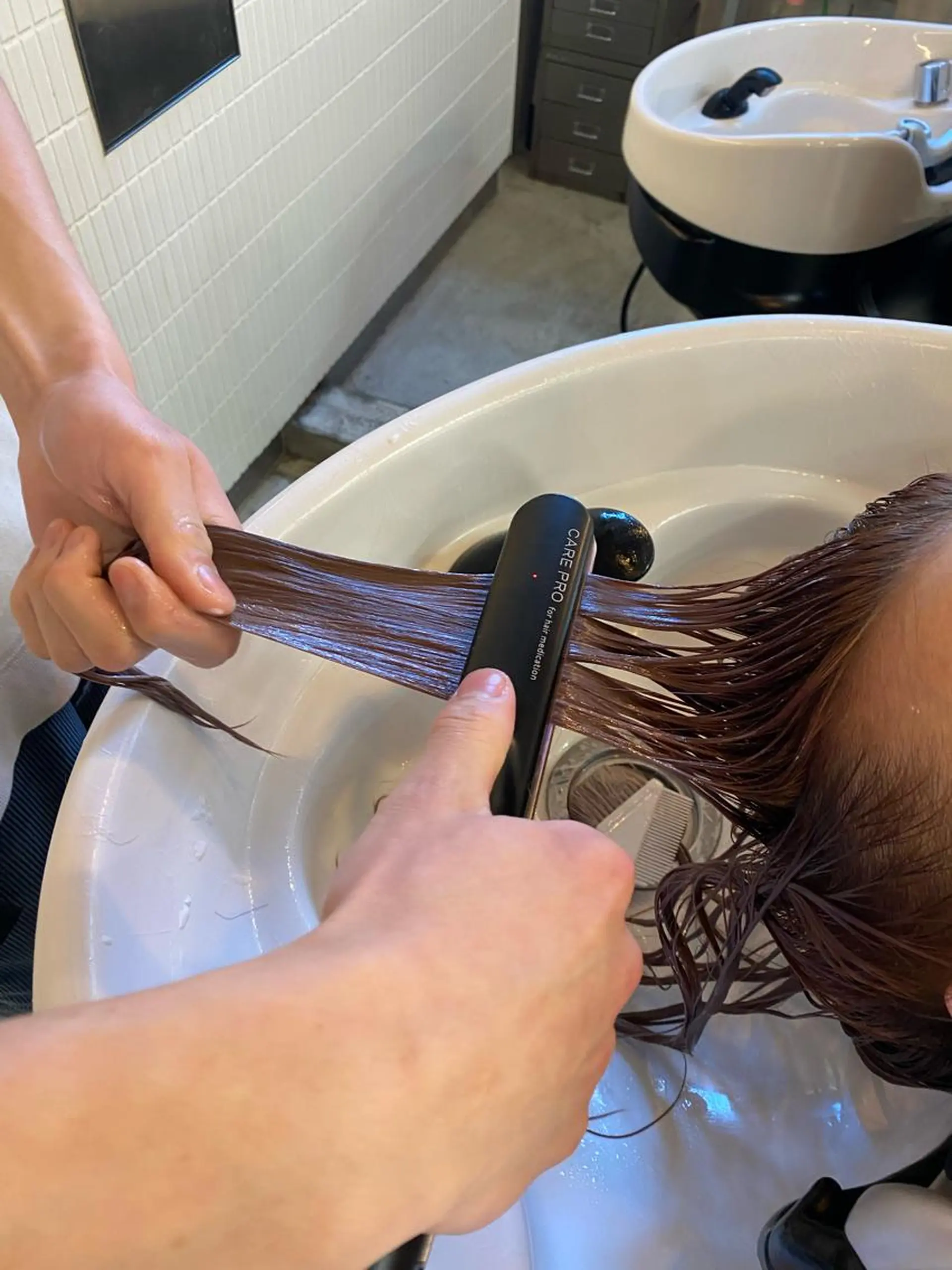 ミディアム トリートメント ink Runaのヘアスタイル