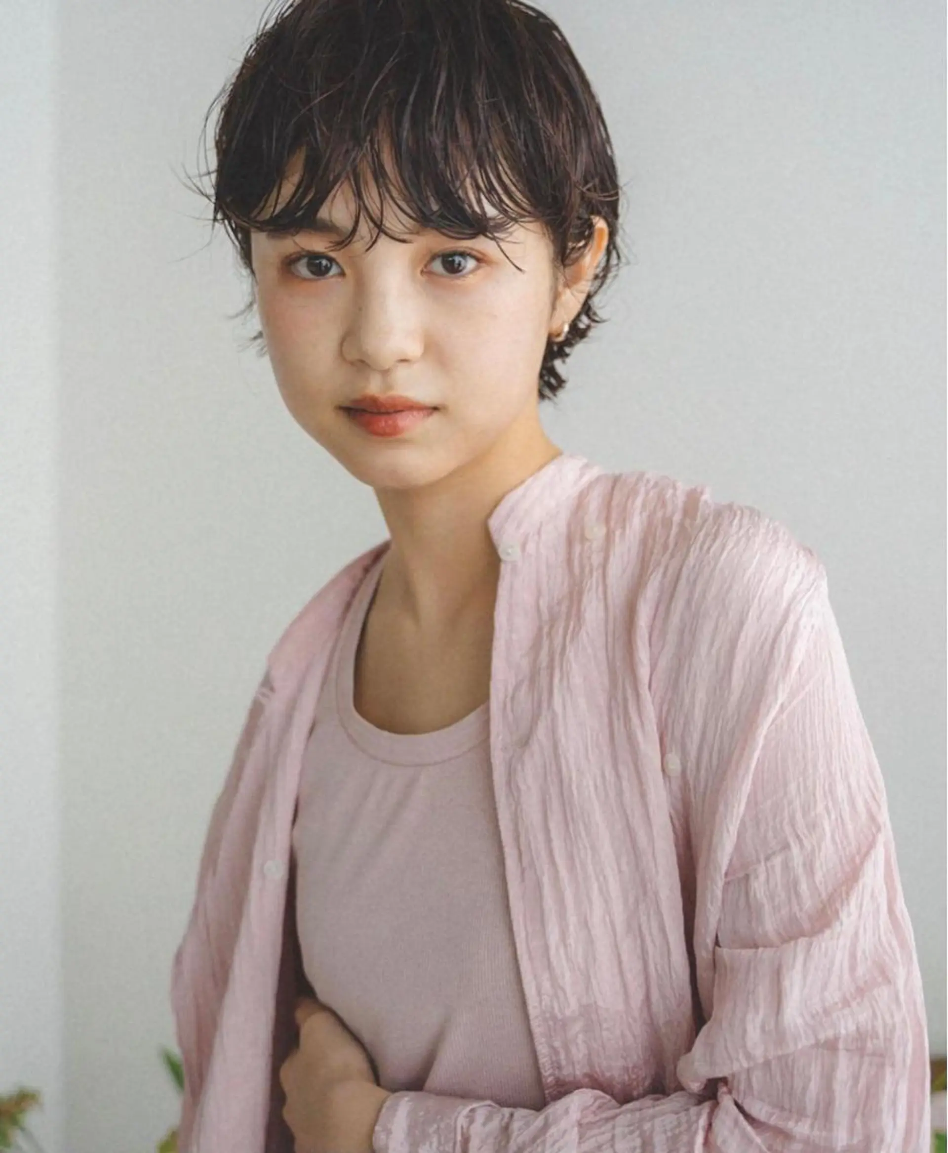 ショート カラー ヘアアレンジ カット パーマ トリートメント ヘッドスパ ヘアセット ボブ/プツボブ tsumuguのヘアスタイル