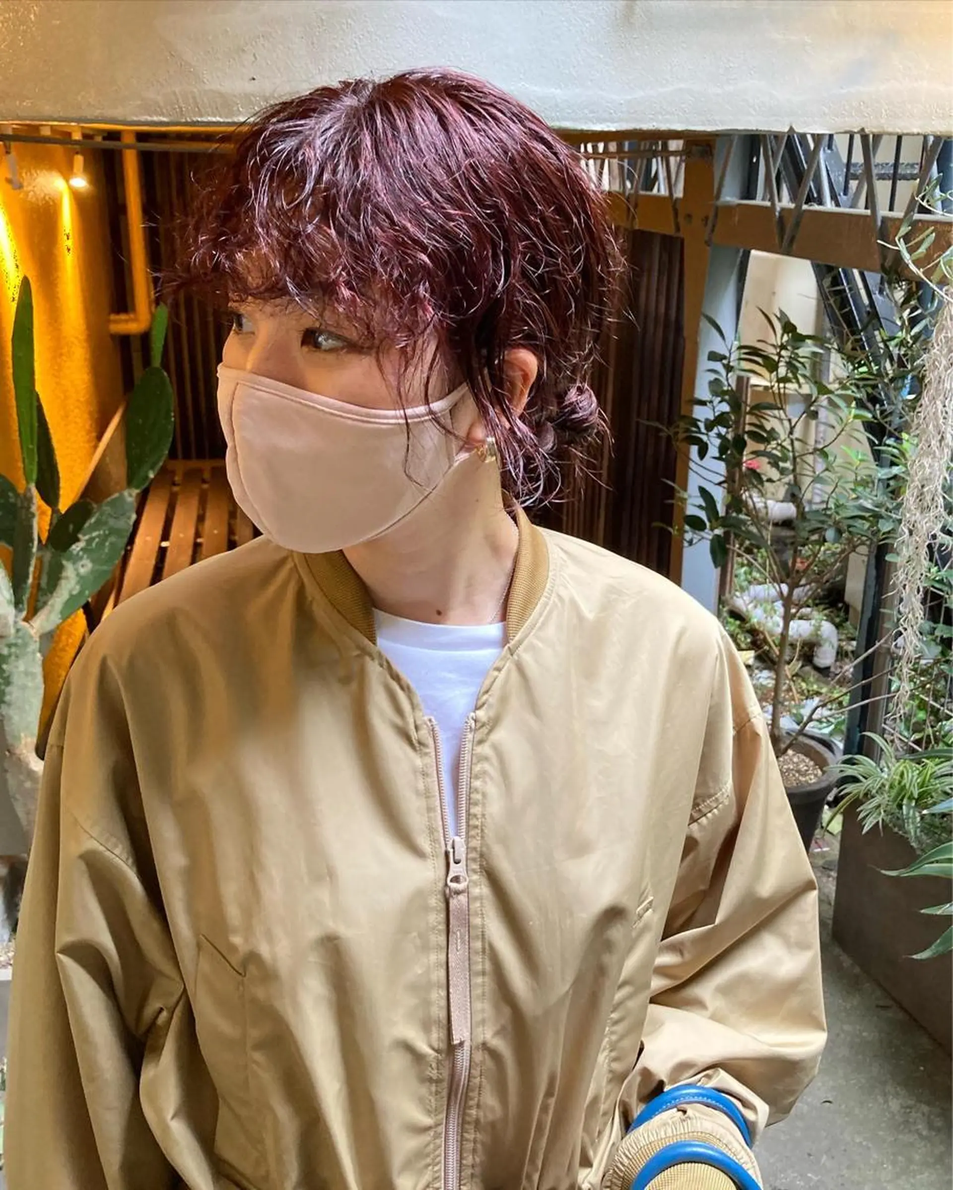 ミディアム 金田 夏野のヘアスタイル