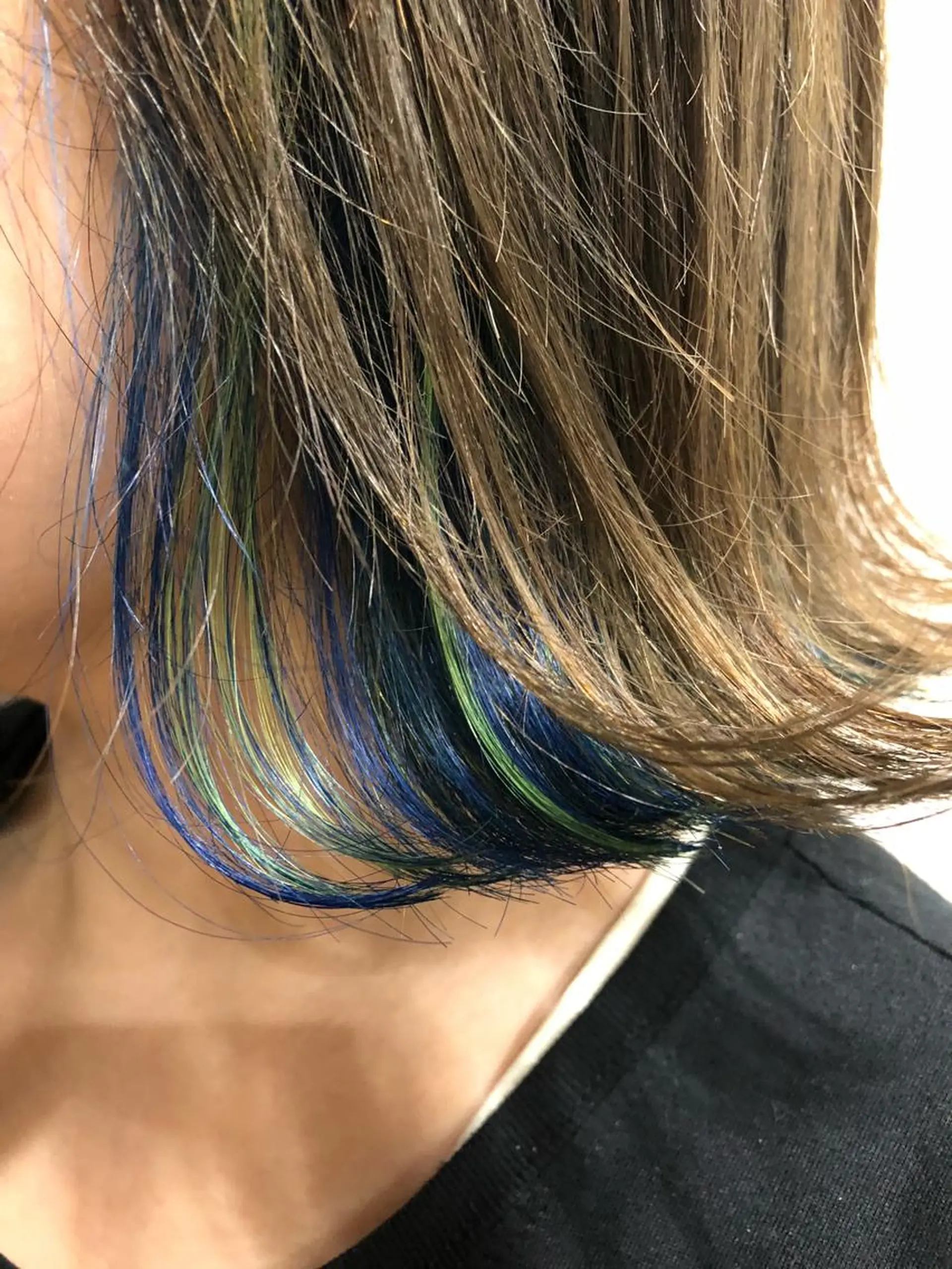 ミディアム カラー パーマ ヘアアレンジ メンズ キッズ ネイル マツエク・マツパ メンズインナーカラー インナーカラー 新宿/髪質改善/ 美髪矯正✨浅江通友のヘアスタイル