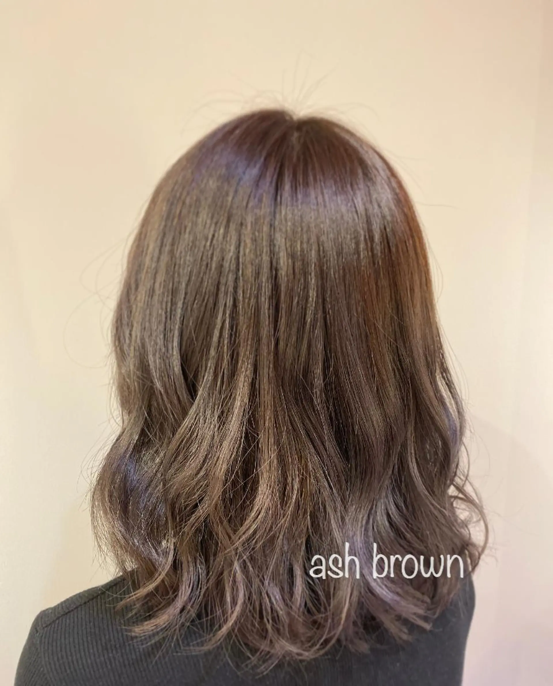 セミロング カラー パーマ ヘアアレンジ RIYA❤︎ Aujuaソムリエのヘアスタイル