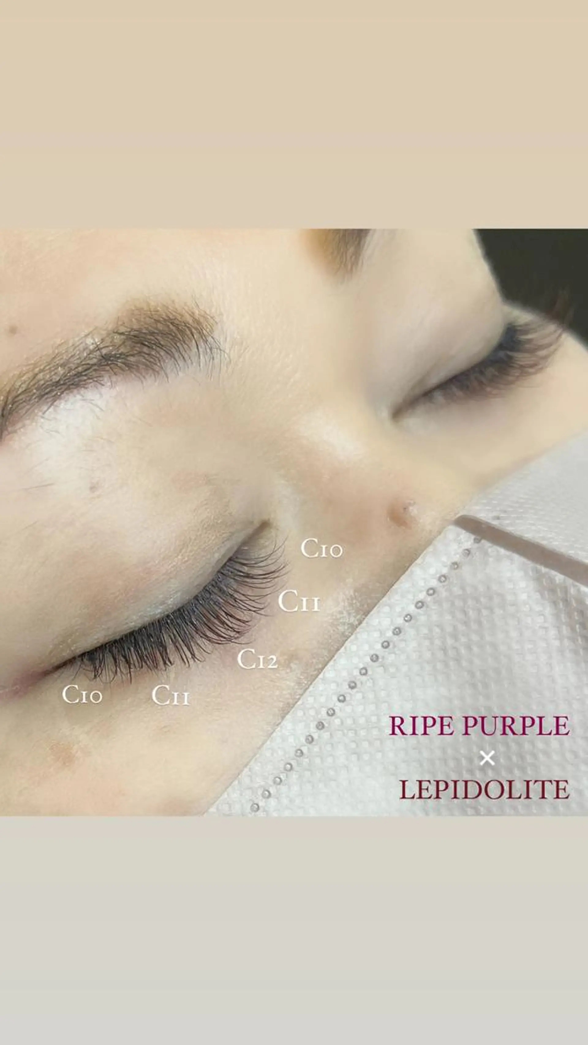 マツエク・マツパ マツエク Veil ayakaのマツエク・マツパデザイン