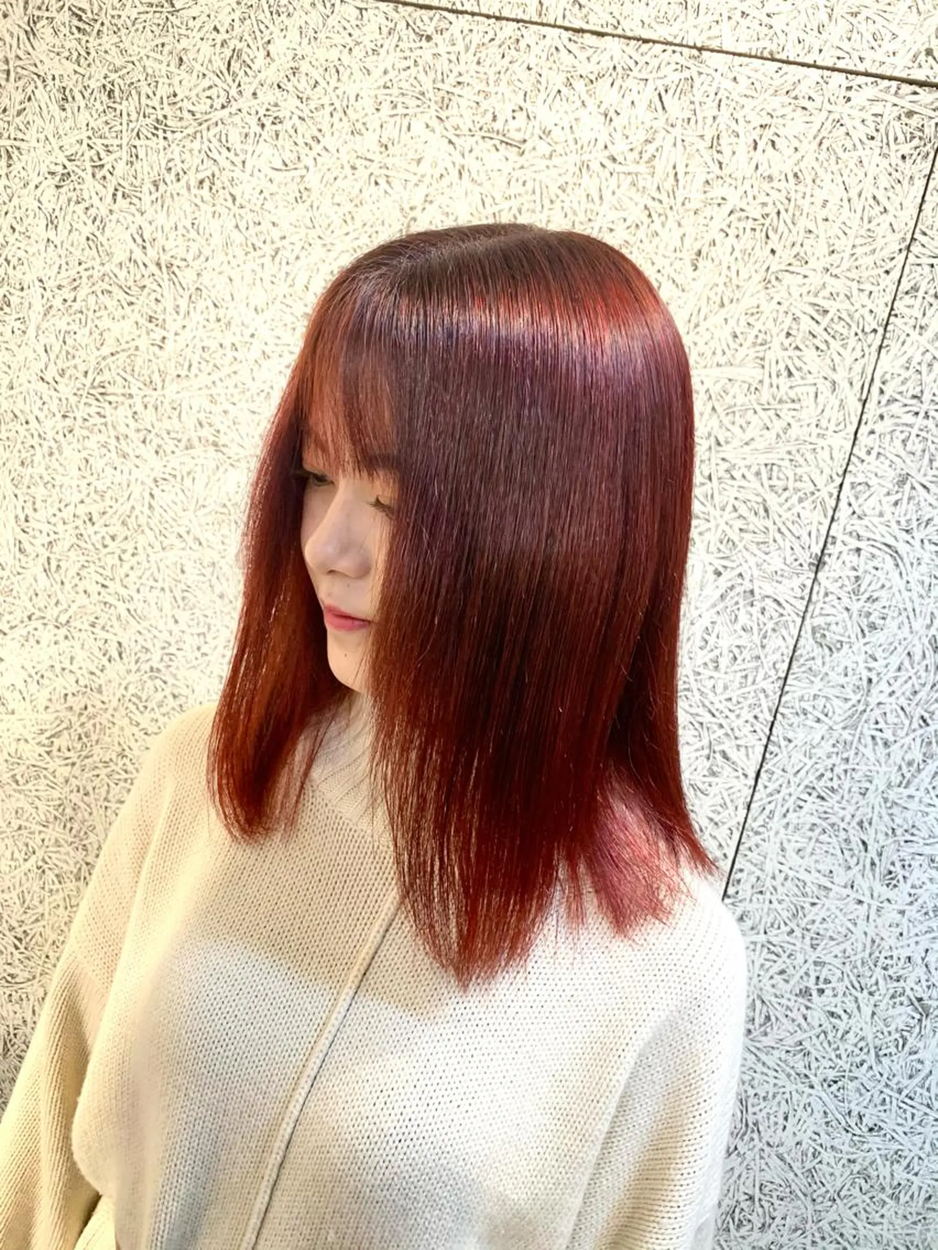 ミディアム MIRUCO by KURAKU所属・⭐️ハイトーンカラー ⭐️メンズパーマ達成のヘアスタイル