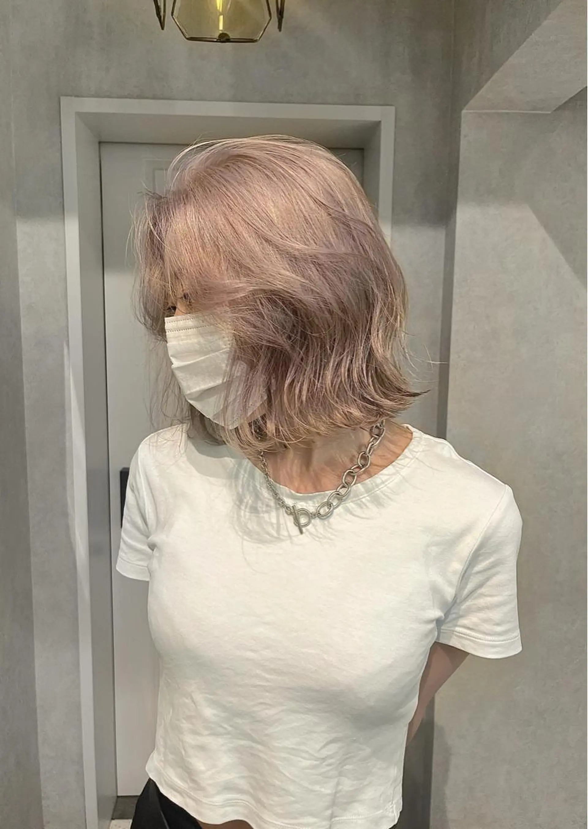 ショート カラー behov所属・柔らかハイトーン 🤎Tsubasaのヘアスタイル