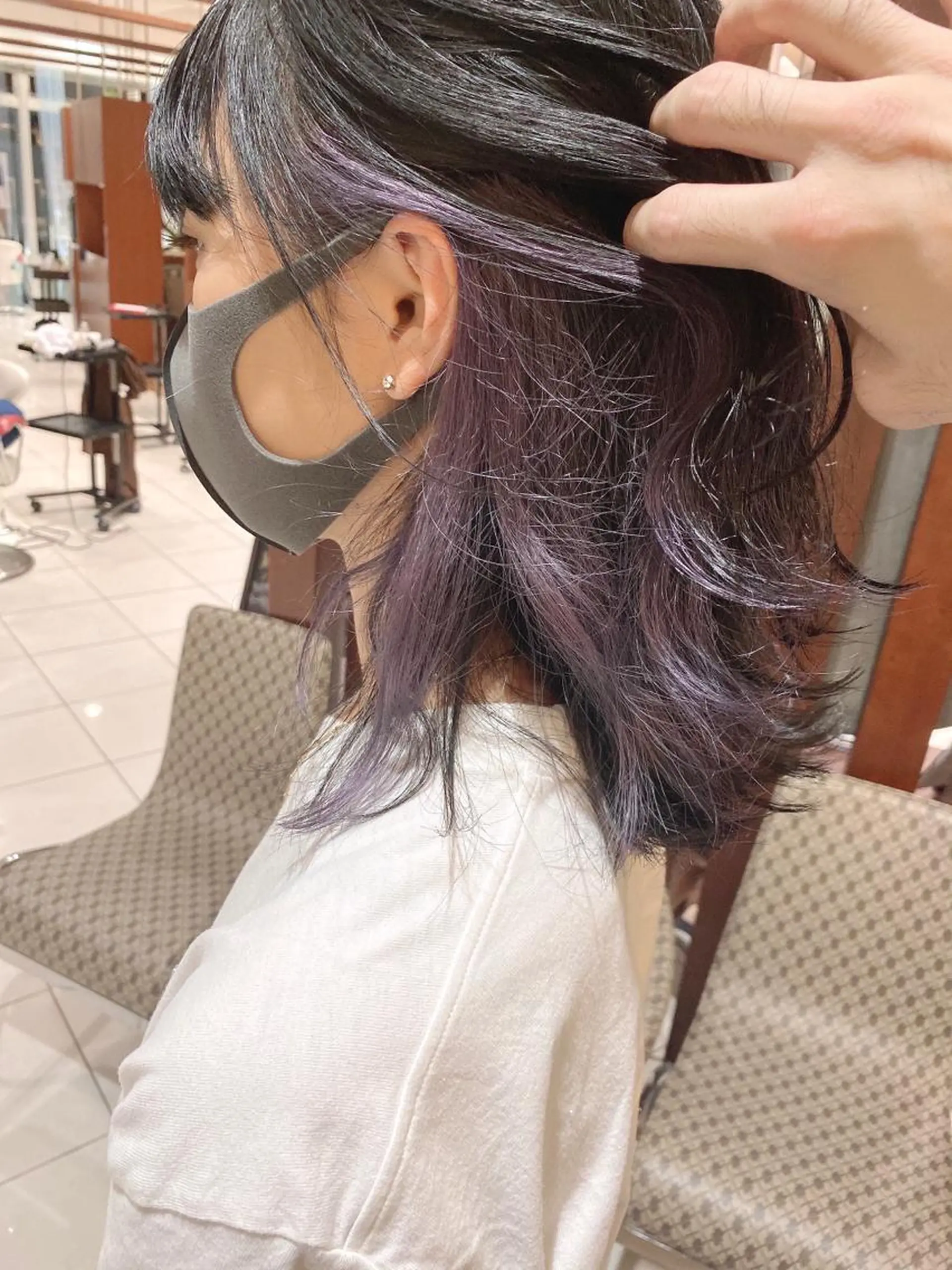 ミディアム アッシュ SALOWIN大宮suite所属・🫧髪質改善🫧 園城寺裕也のヘアスタイル