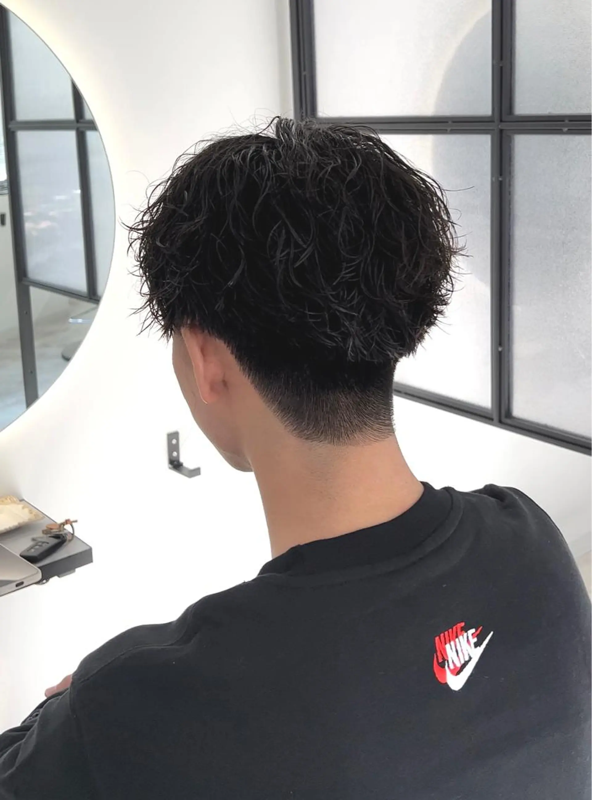 メンズ カット パーマ ✨パーマ×ハイトーン Futo✨のヘアスタイル