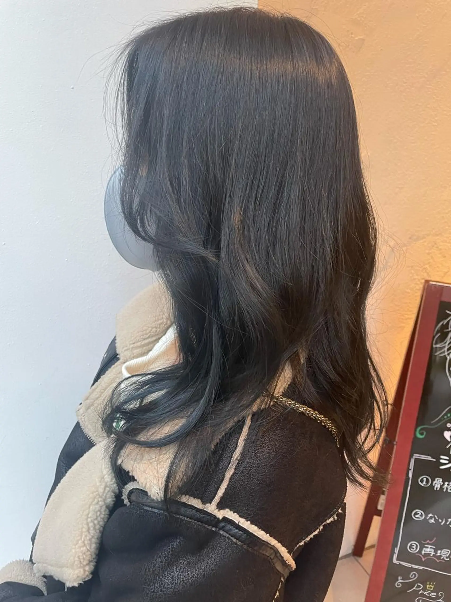 ロング 顔まわりレイヤー 顔周りカット 韓国風ヘア レイヤーカット カット トリートメント 🌼韓国ヘア🌼 田中義也のヘアスタイル
