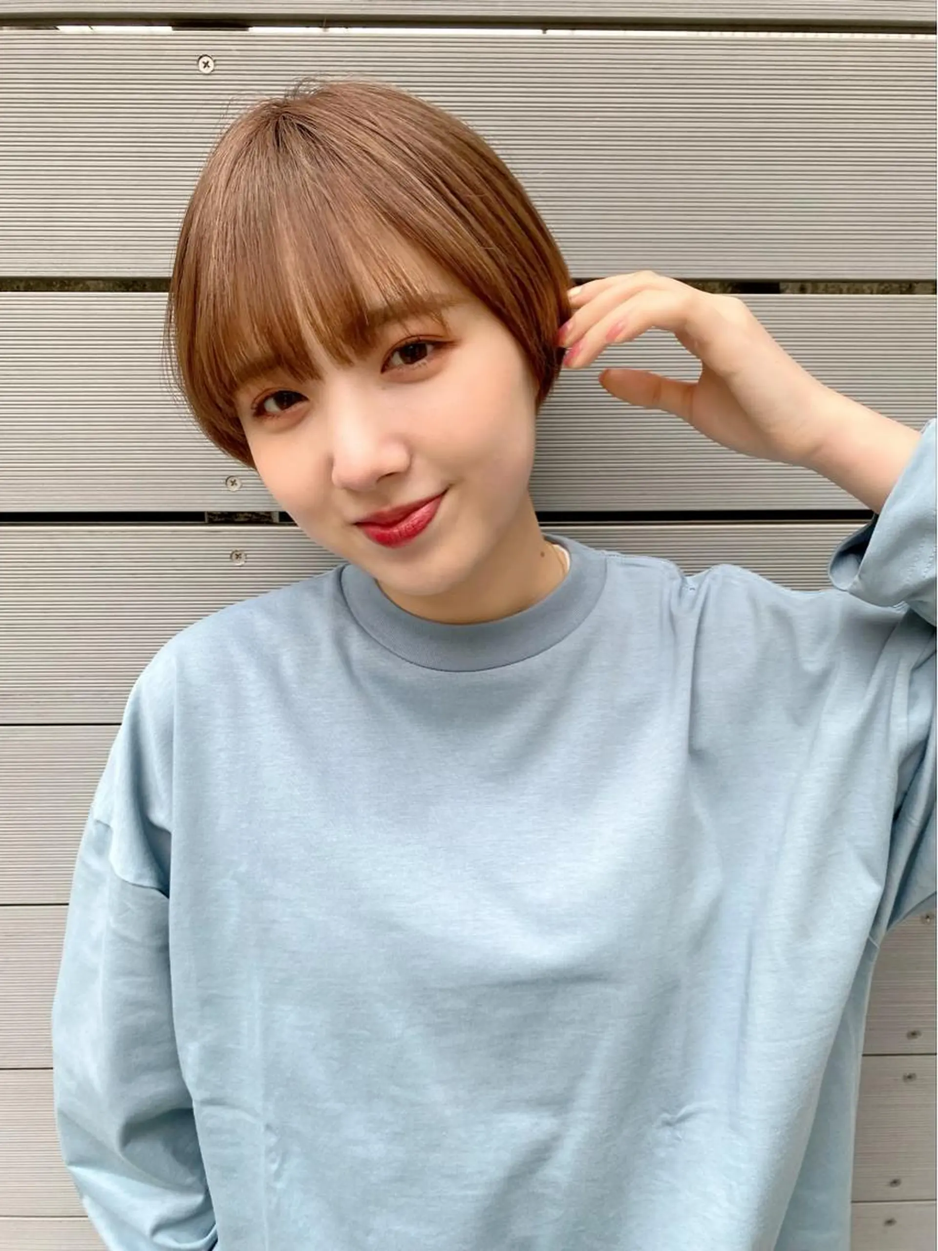 ショート カラー ショートヘア カット ヘアカラー 新代田美容室×透明感 ☘️【佐野吉聖】🍀のヘアスタイル