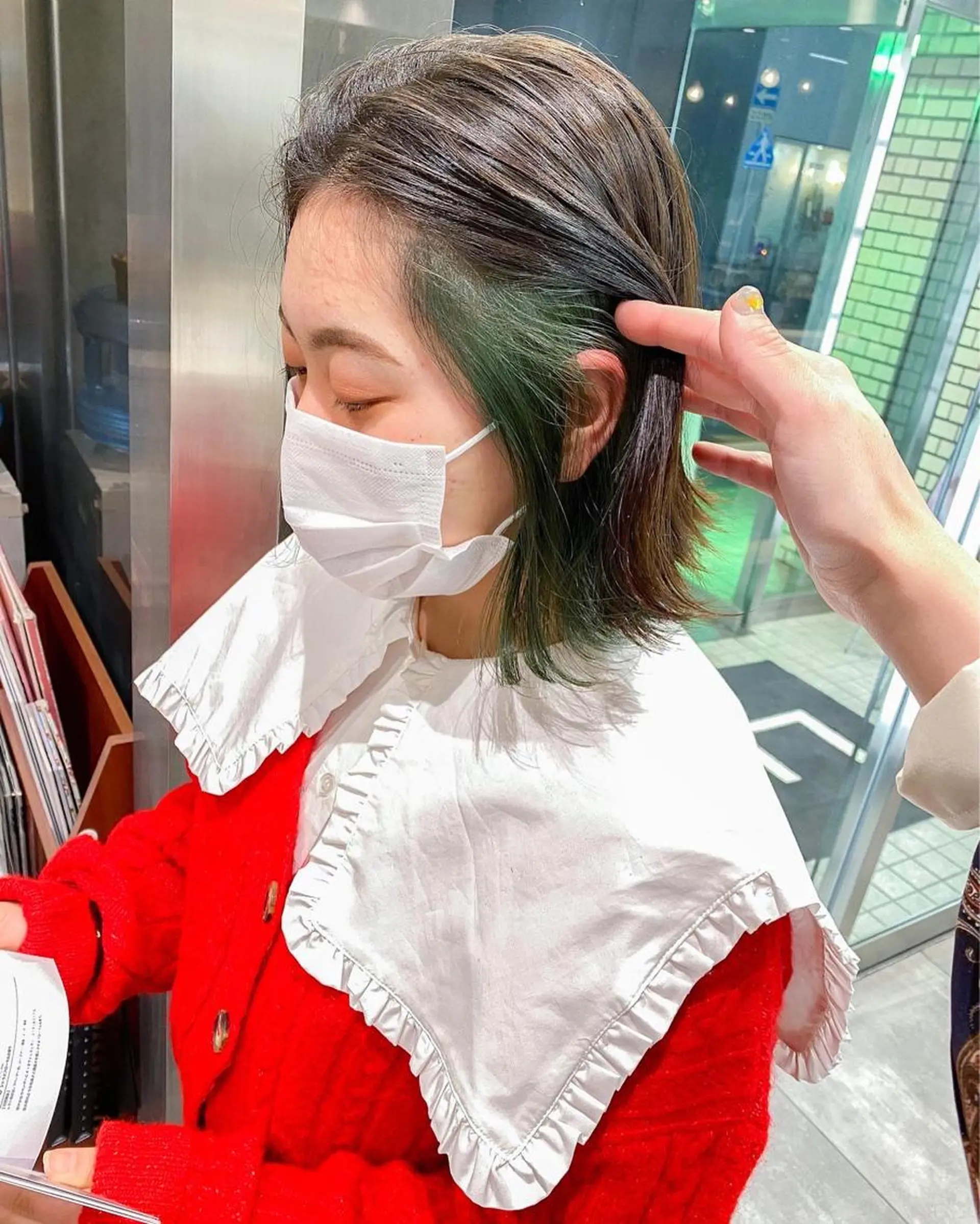 ショート カラー 韓国風デザイン 💐MIZUKI💐のヘアスタイル