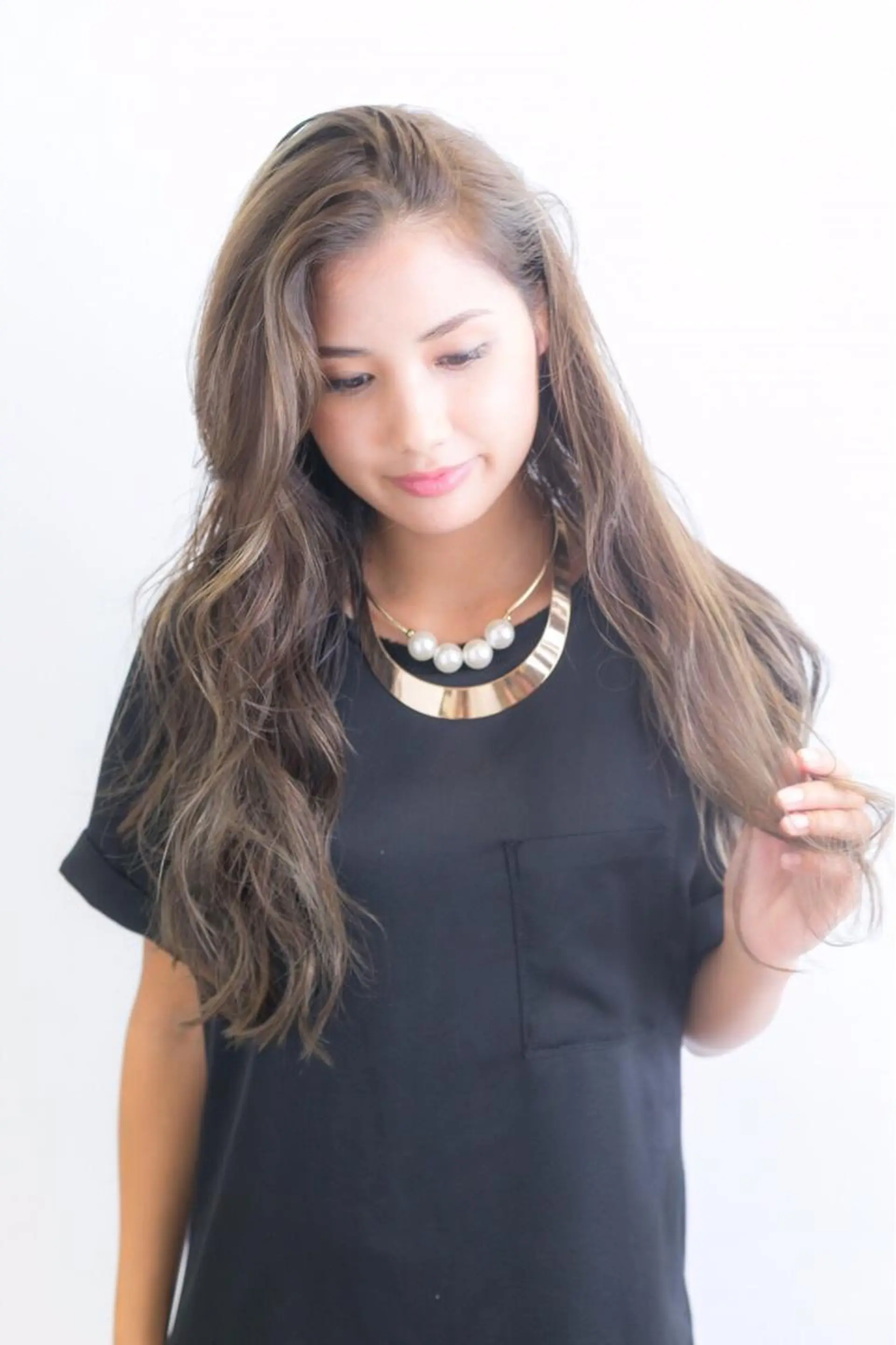 ロング カラー パーマ ヘアアレンジ メンズ キッズ ネイル マツエク・マツパ アティリー 西梅田のヘアスタイル