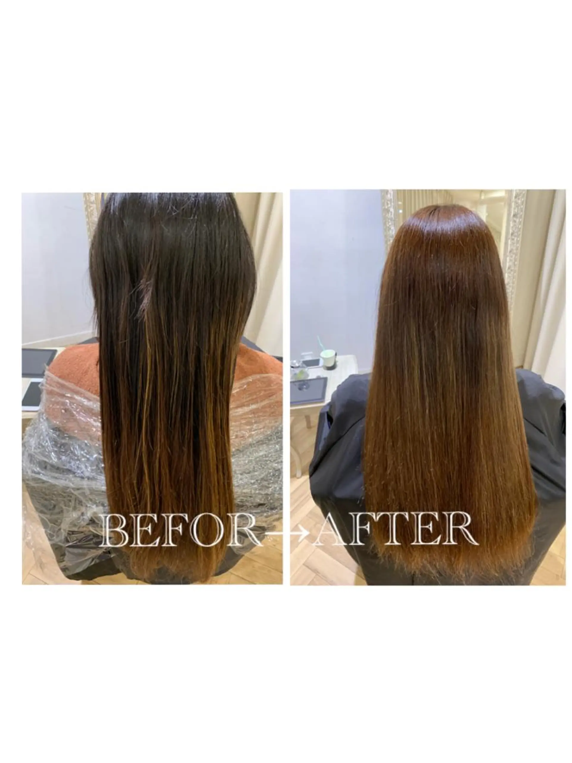 ロング トリートメント TriumpH天王寺店【ミルボンAujua認定サロン】所属・SAKI🐈⬛【 HAPPY届けます】のヘアスタイル