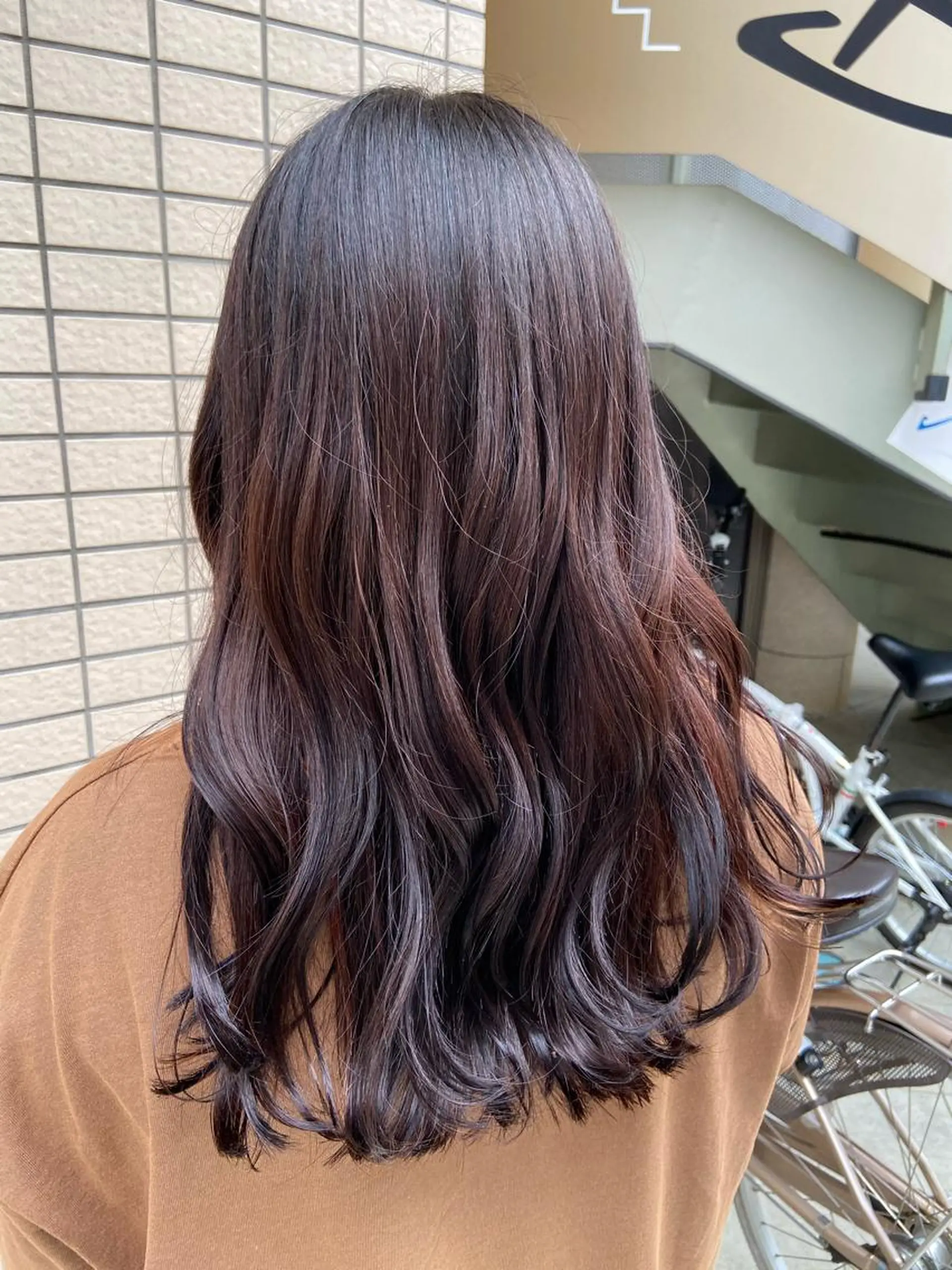 ロング トリートメント 菊地 美憂のヘアスタイル