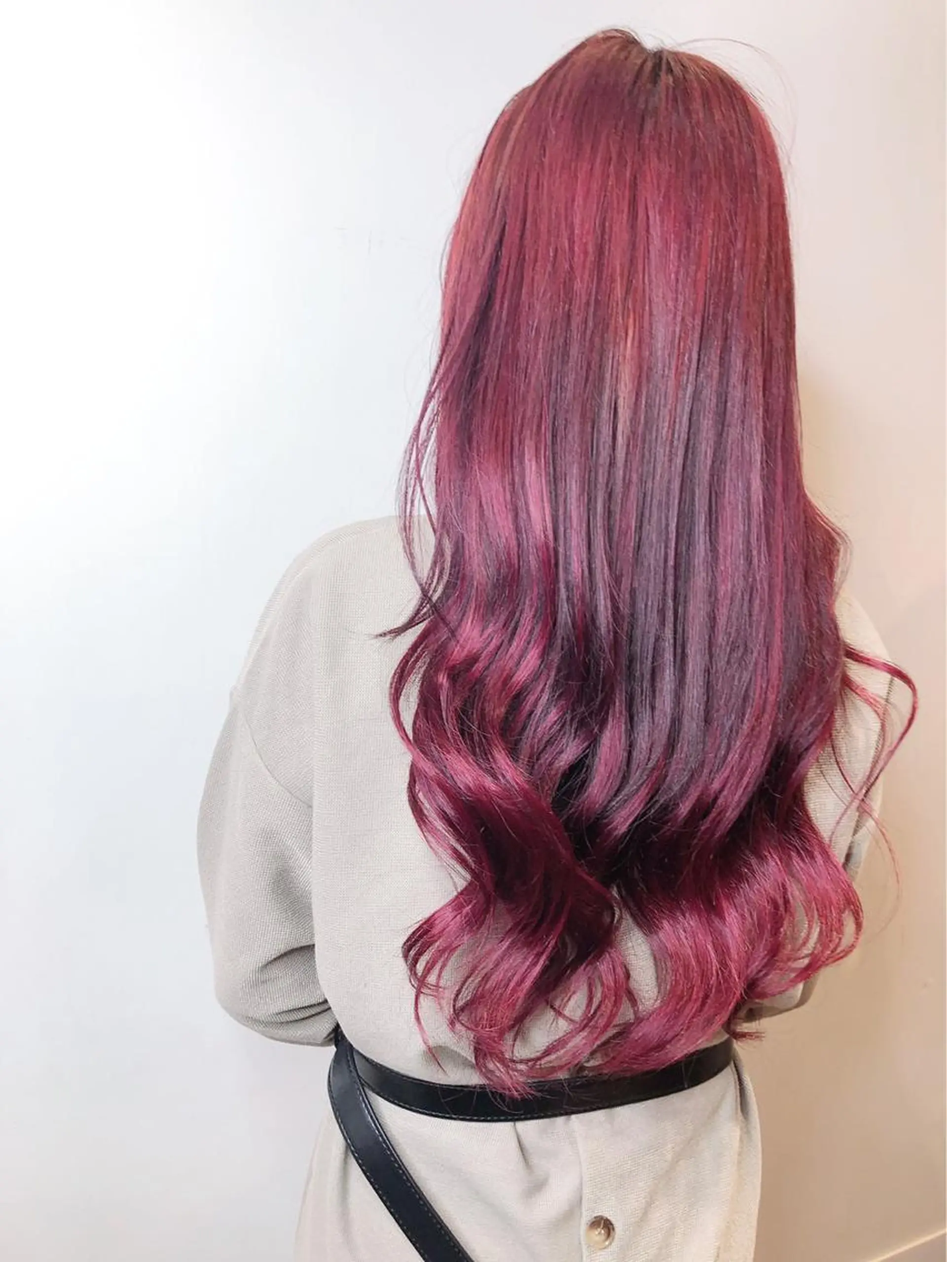 ロング しもかわ かほのヘアスタイル