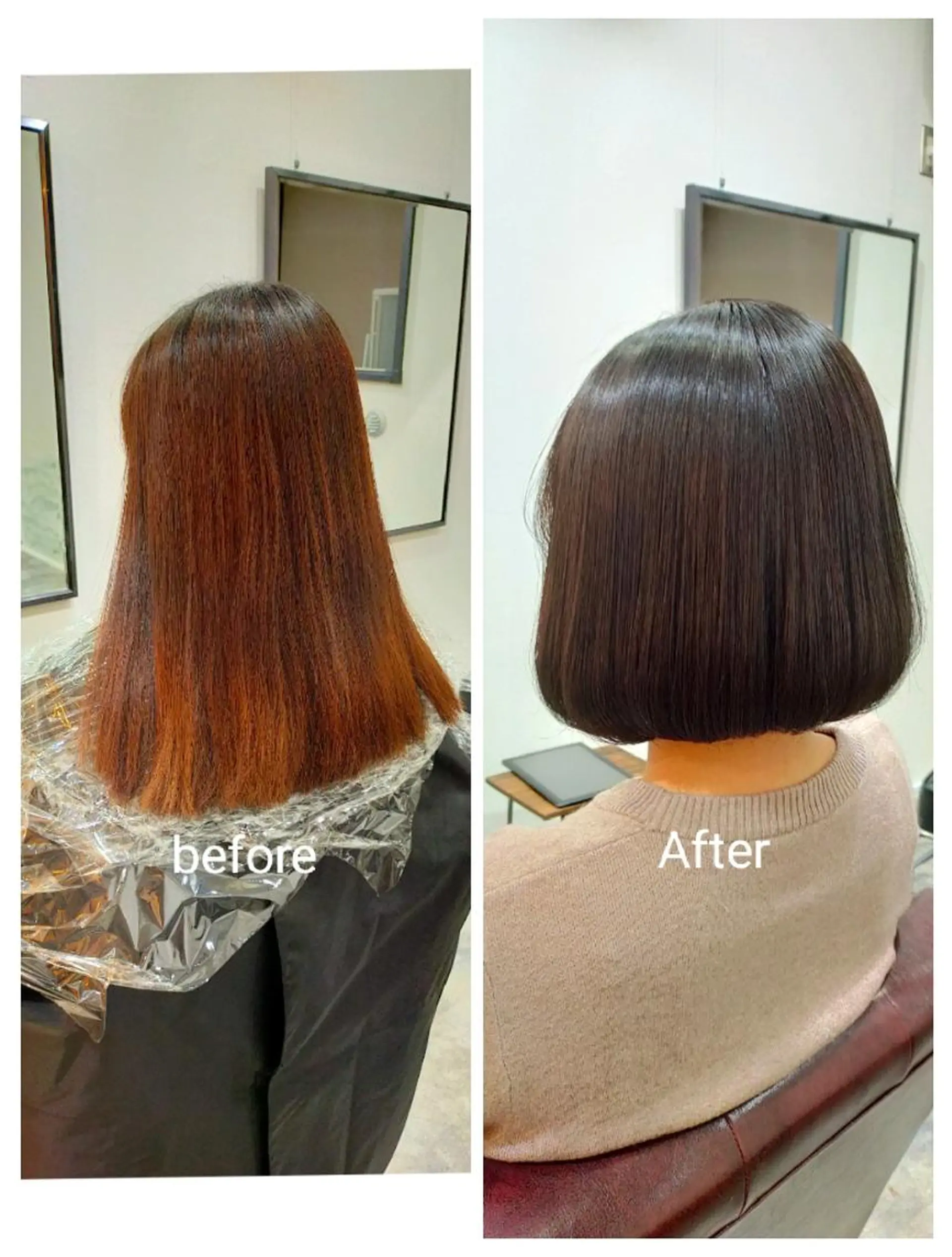 カラー カット トリートメント SUN GLOW  サングロウ所属・ナカノメ トシアキのヘアスタイル
