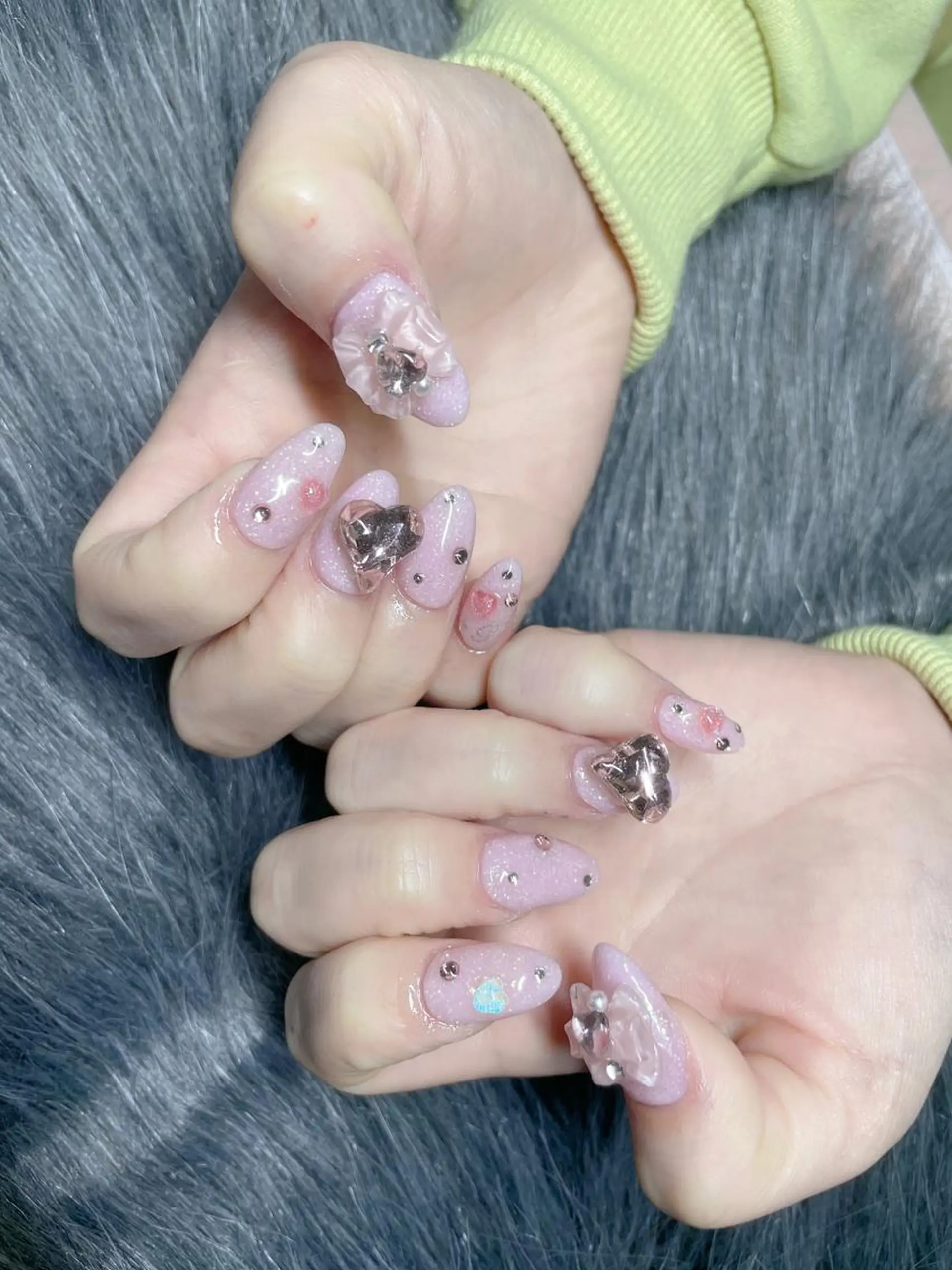 ショート ネイル ハンドネイル 《LB》ラブリエ Nail&eyeのマツエク・マツパデザイン