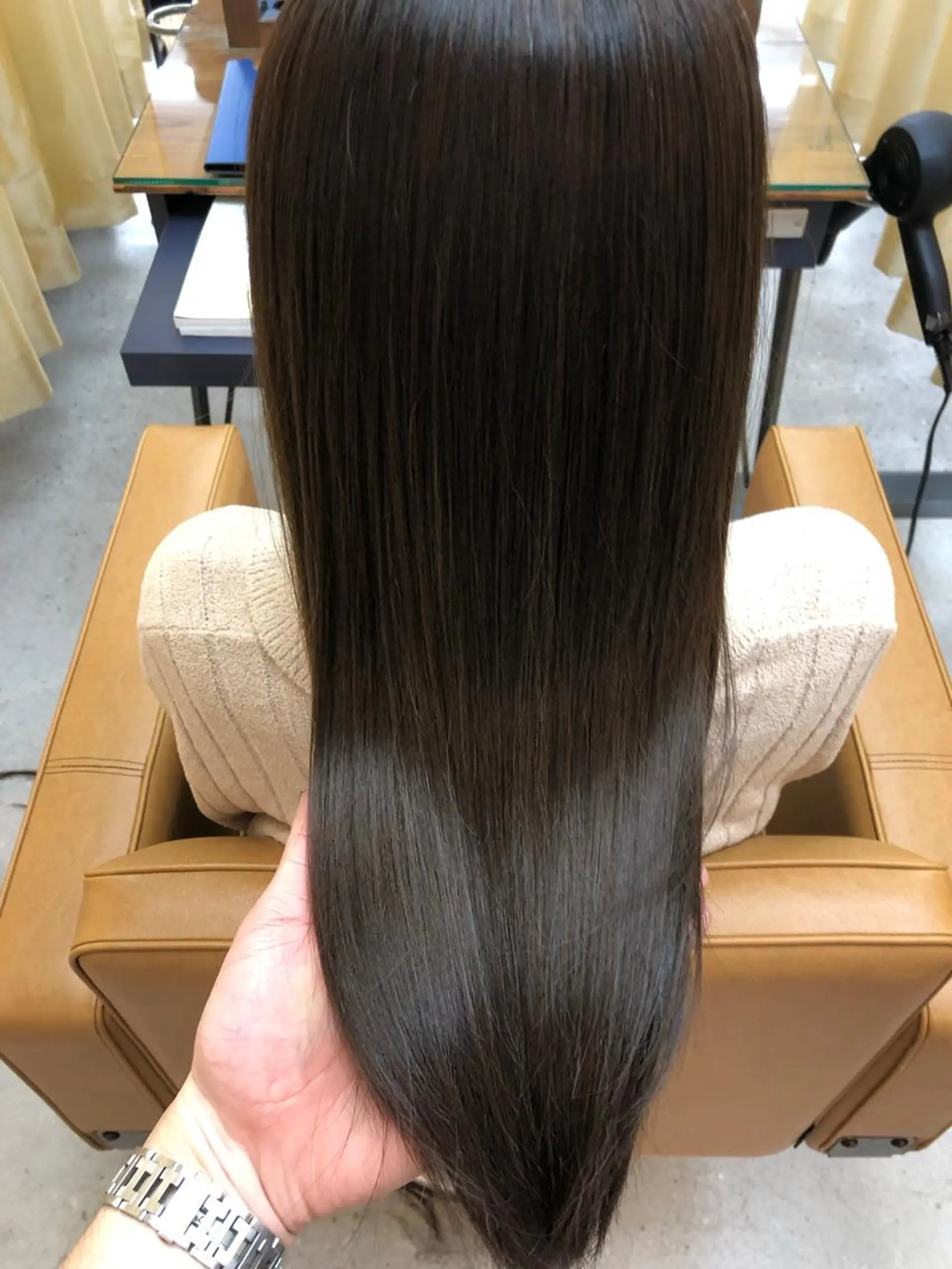 ロング トリートメント カット ヘアカラー [仙台髪質改善]小原 弘之のヘアスタイル