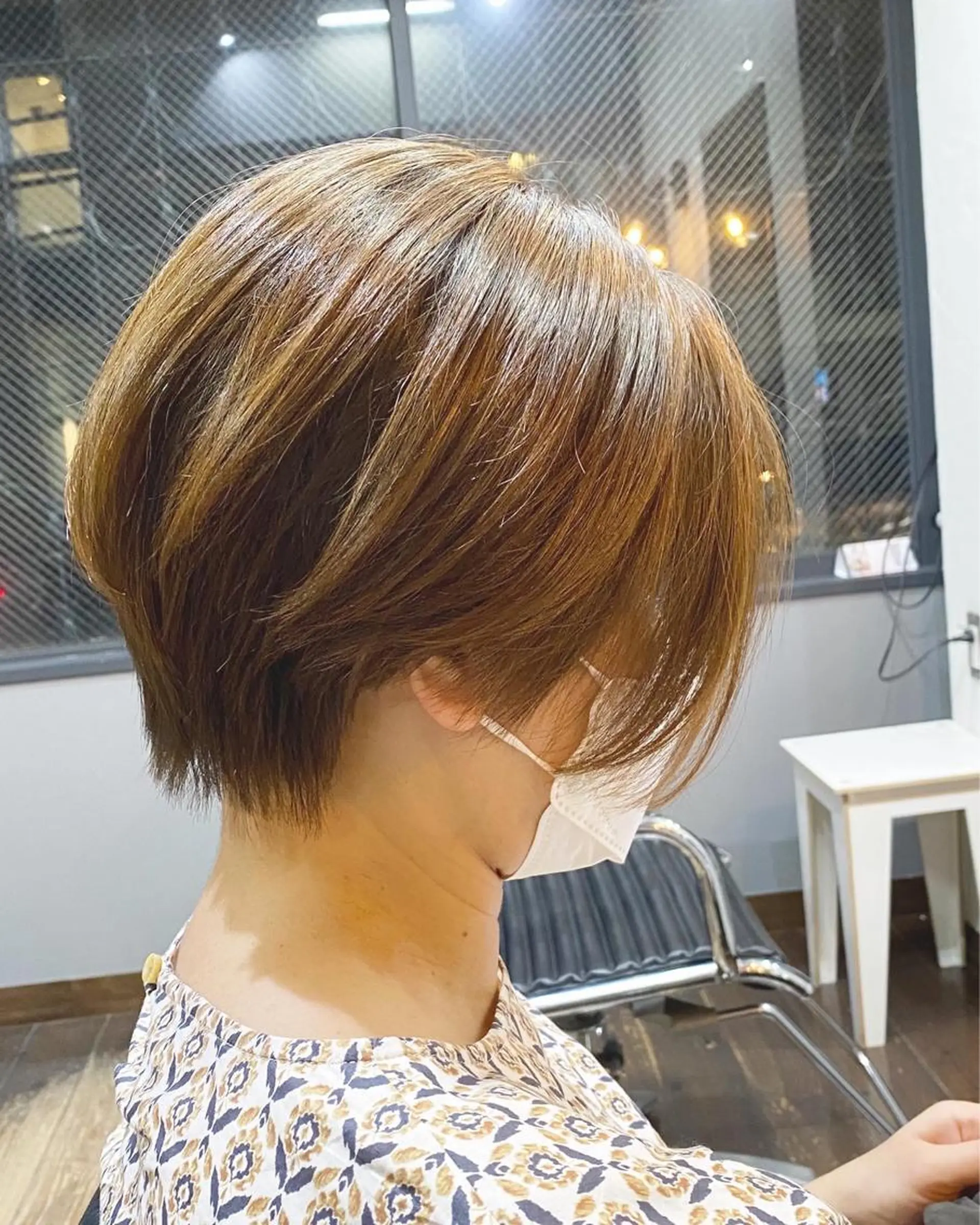 ショート カラー ヘアアレンジ ✨前田 優・2拠点✨ ✨恵比寿・札幌店✨のヘアスタイル