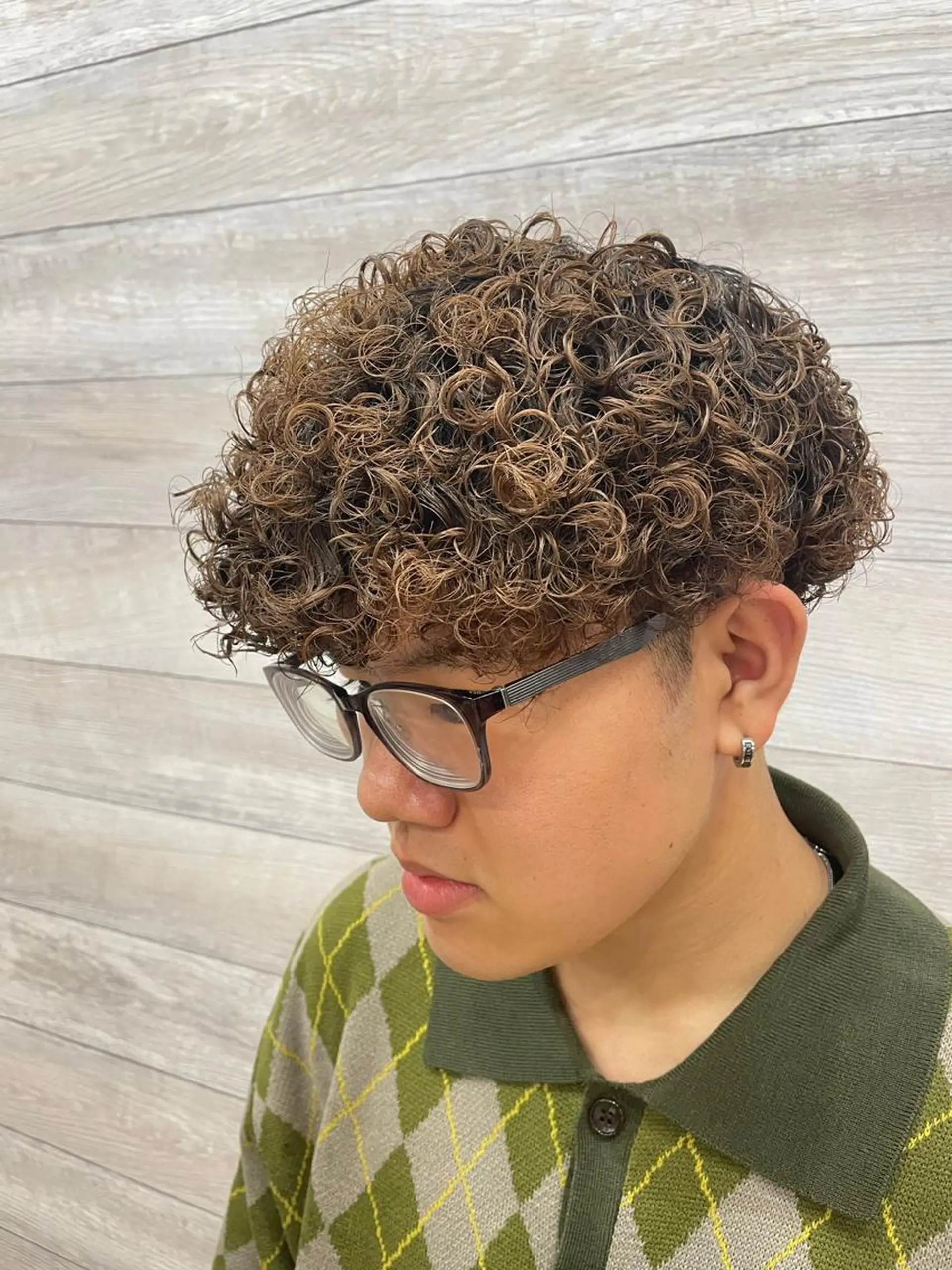 パーマ メンズ カット パーマ メンズ/パーマ KAZUKIのヘアスタイル