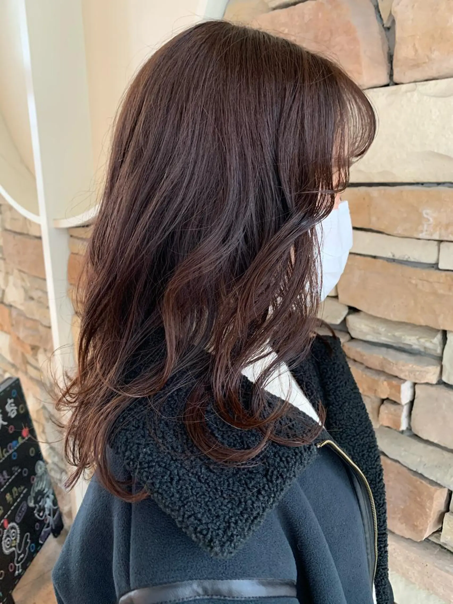 ロング 柏本 果菜のヘアスタイル