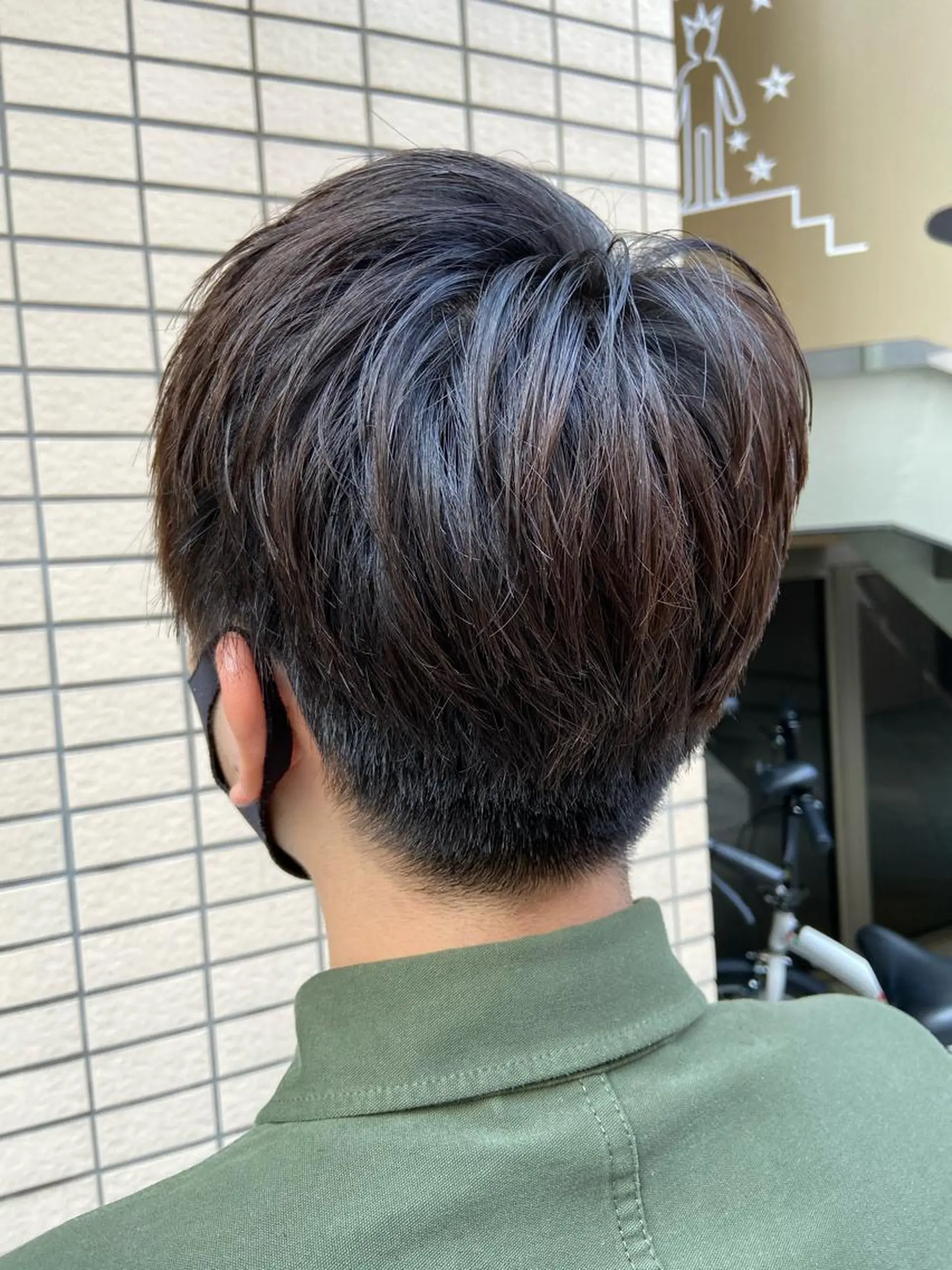 メンズ 刈り上げ 菊地 美憂のヘアスタイル