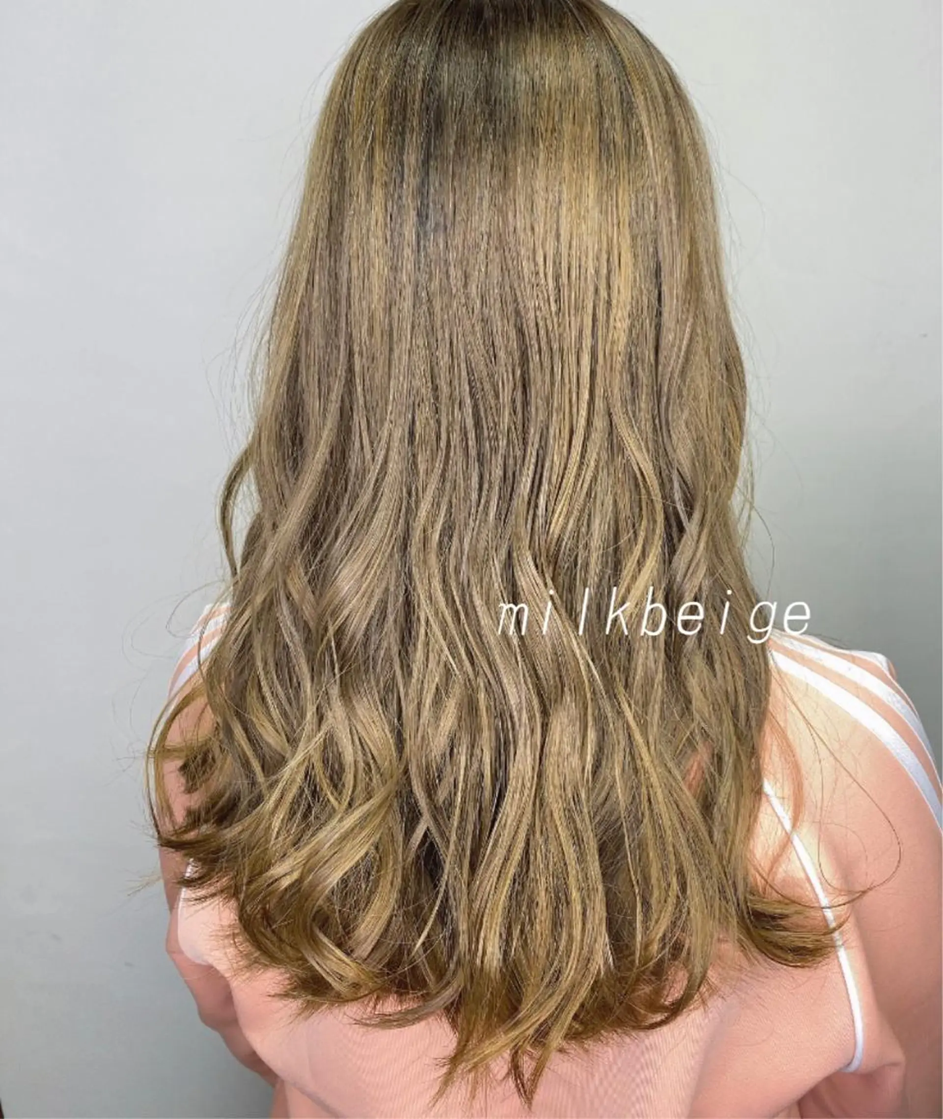 ロング カラー ヘアアレンジ ヘアカラー トリートメント HAIRSALONLOOP所属・川上 麻梨阿のヘアスタイル