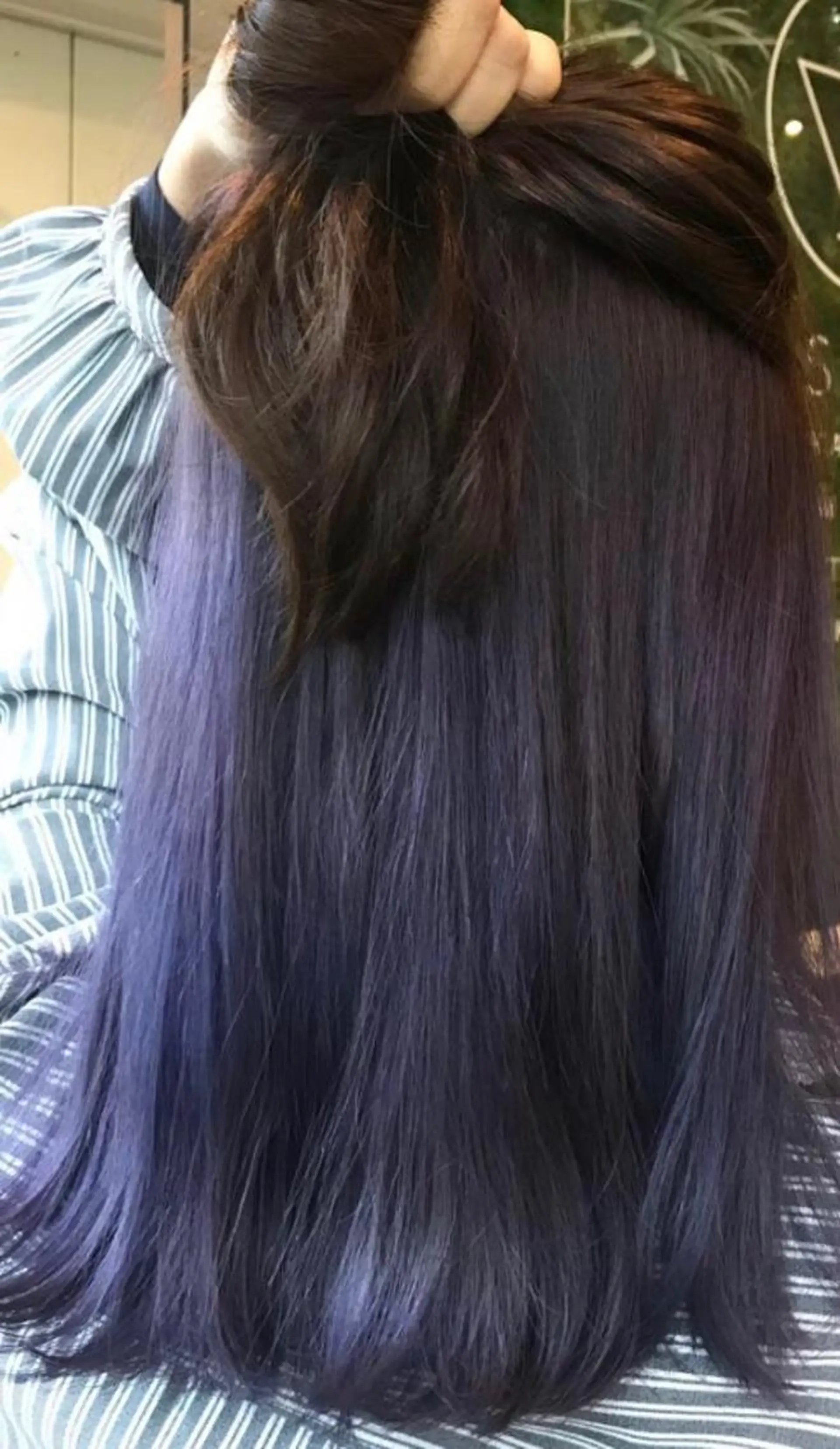 ミディアム カラー ヘアカラー Hanna by W_SALONのヘアスタイル