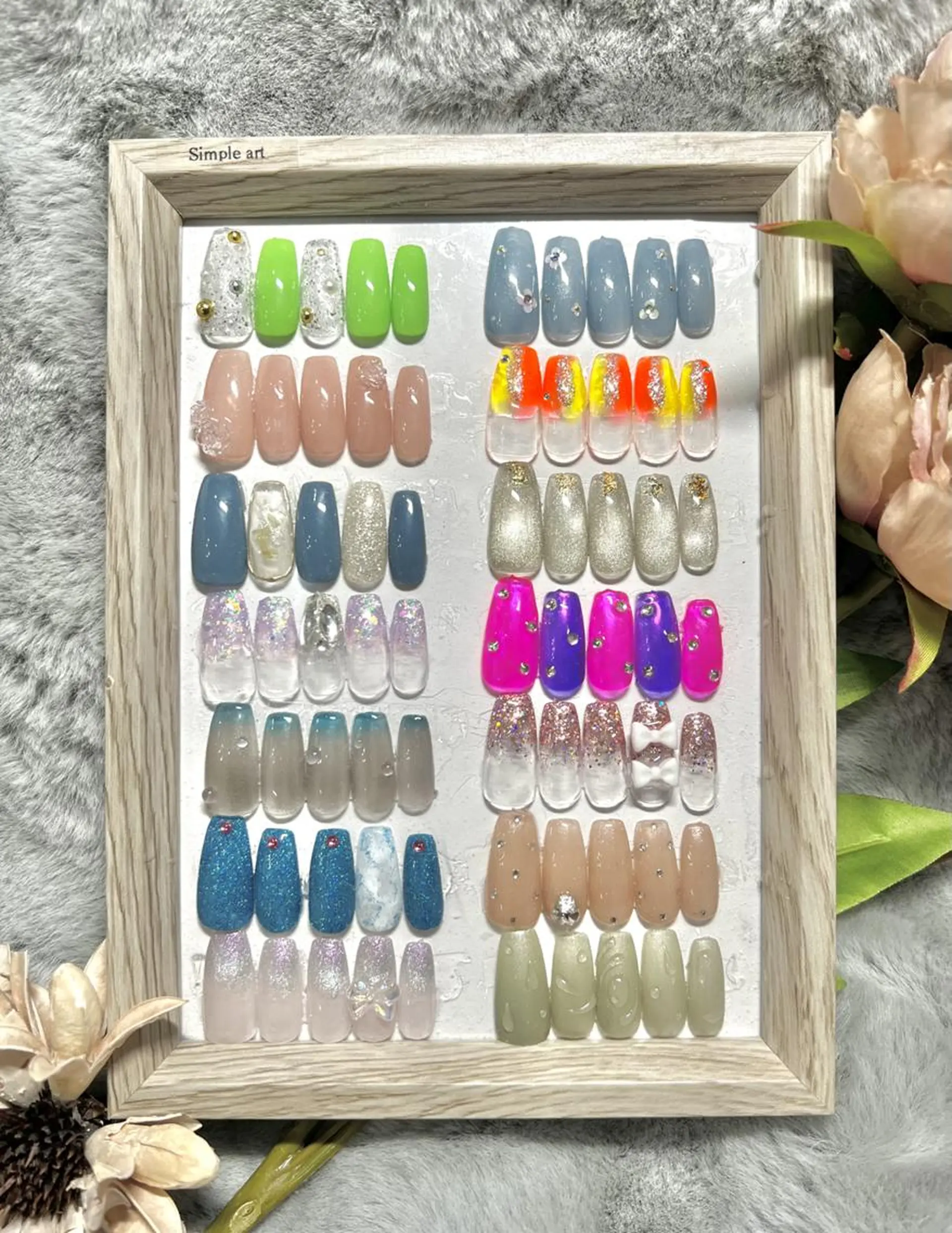 ネイル 長さ出し フレンチネイル ジェルネイル グラデーション 韓国ネイル ハンドネイル Nail&eye Belire 新宿のネイルデザイン