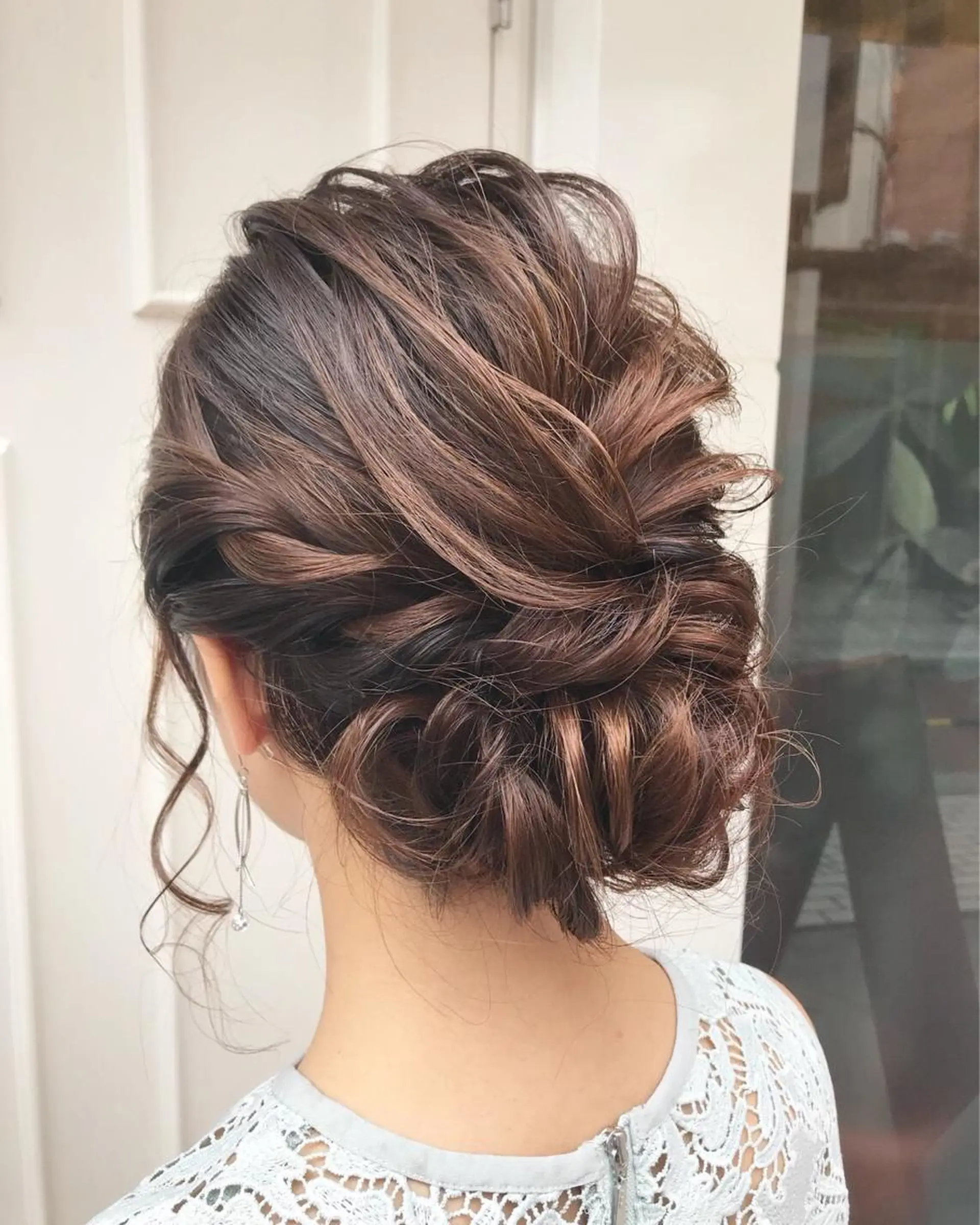 ミディアム ヘアアレンジ 💈Blanco💈 カラー&ケア🌈のヘアスタイル