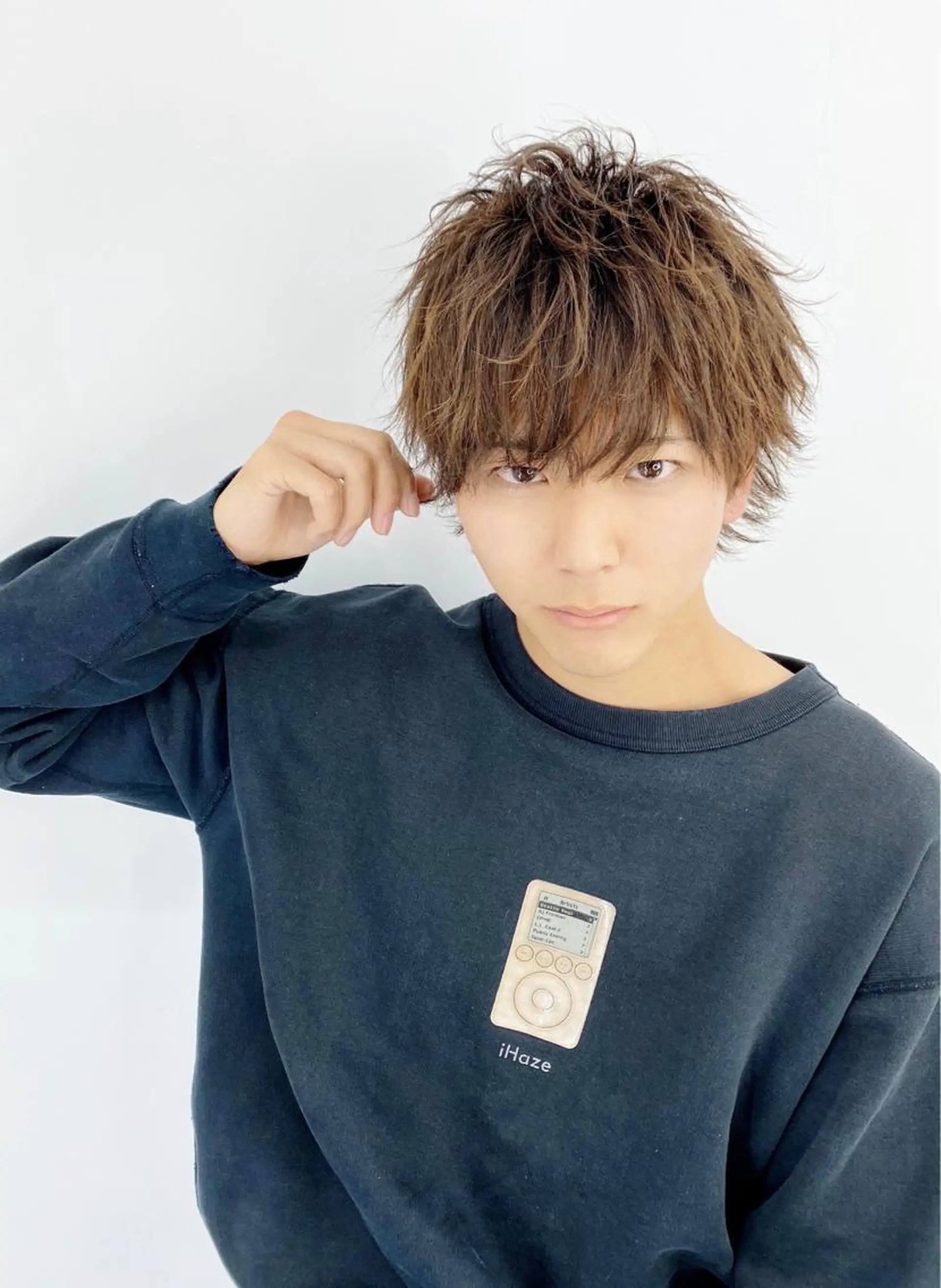 ショート カラー パーマ カット パーマ 大橋 拓巳のヘアスタイル